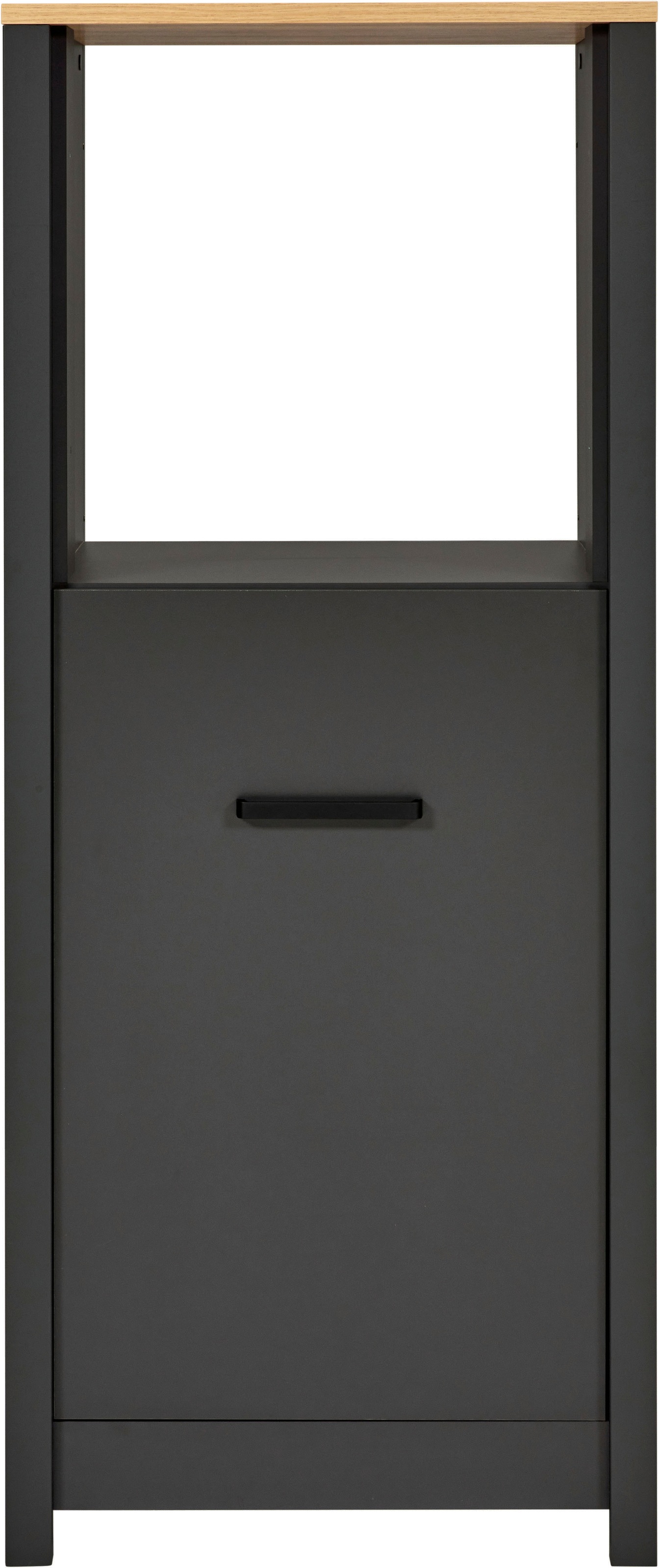 Inter Link Backofen/Kühlumbauschrank »Veneto« 1 Stk. tlg. Für Backofen & Kühlschrank, Soft-Close, 70x60x167