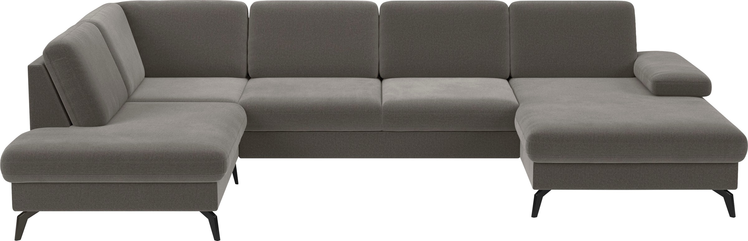 sit&more Wohnlandschaft "Morris Jubi" wahlweise mit Armteilverstellung, Schlaffunktion & Bettkasten