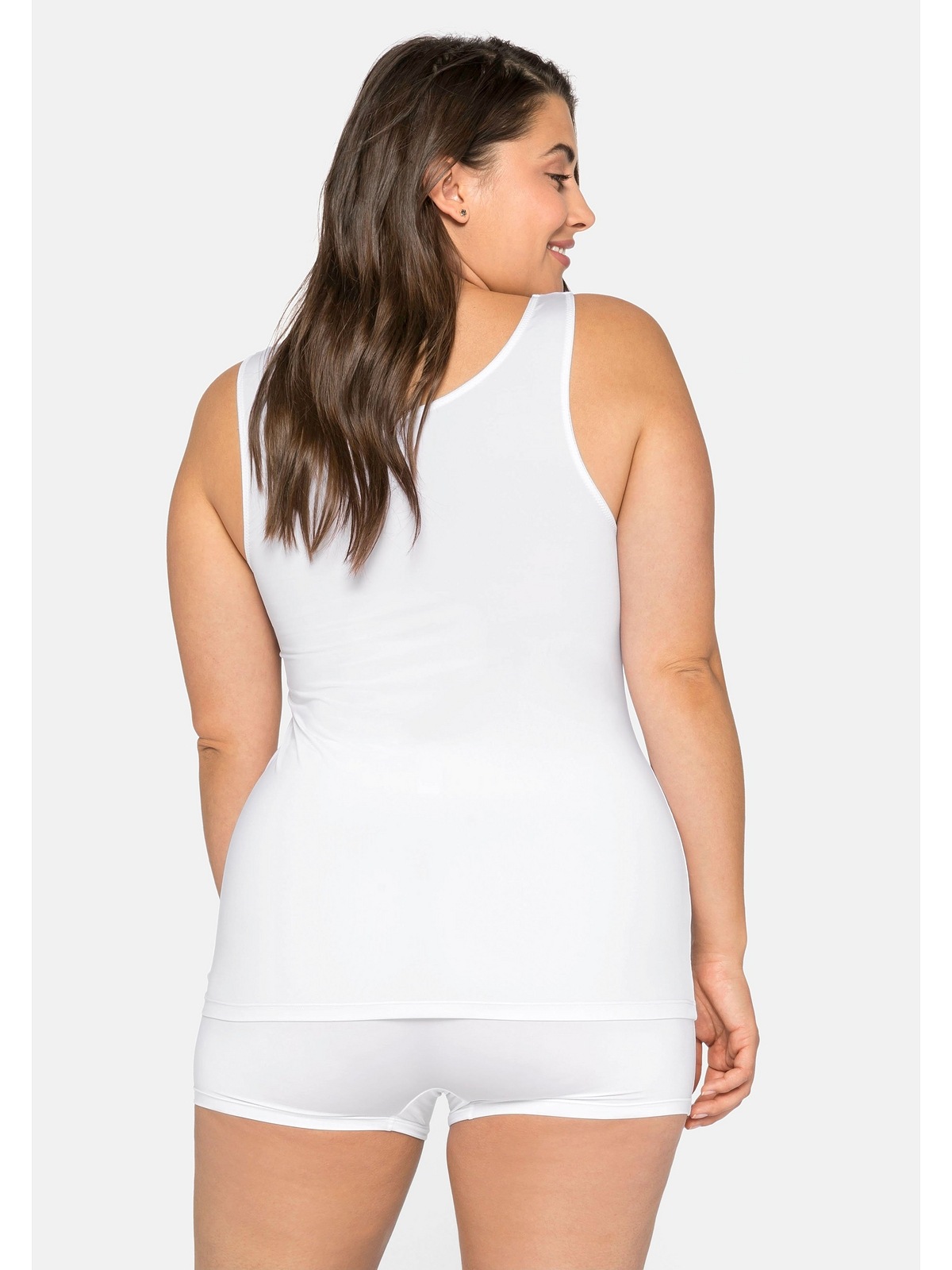 Sheego Unterhemd »Große Größen« in extralanger aus Form Microfaser