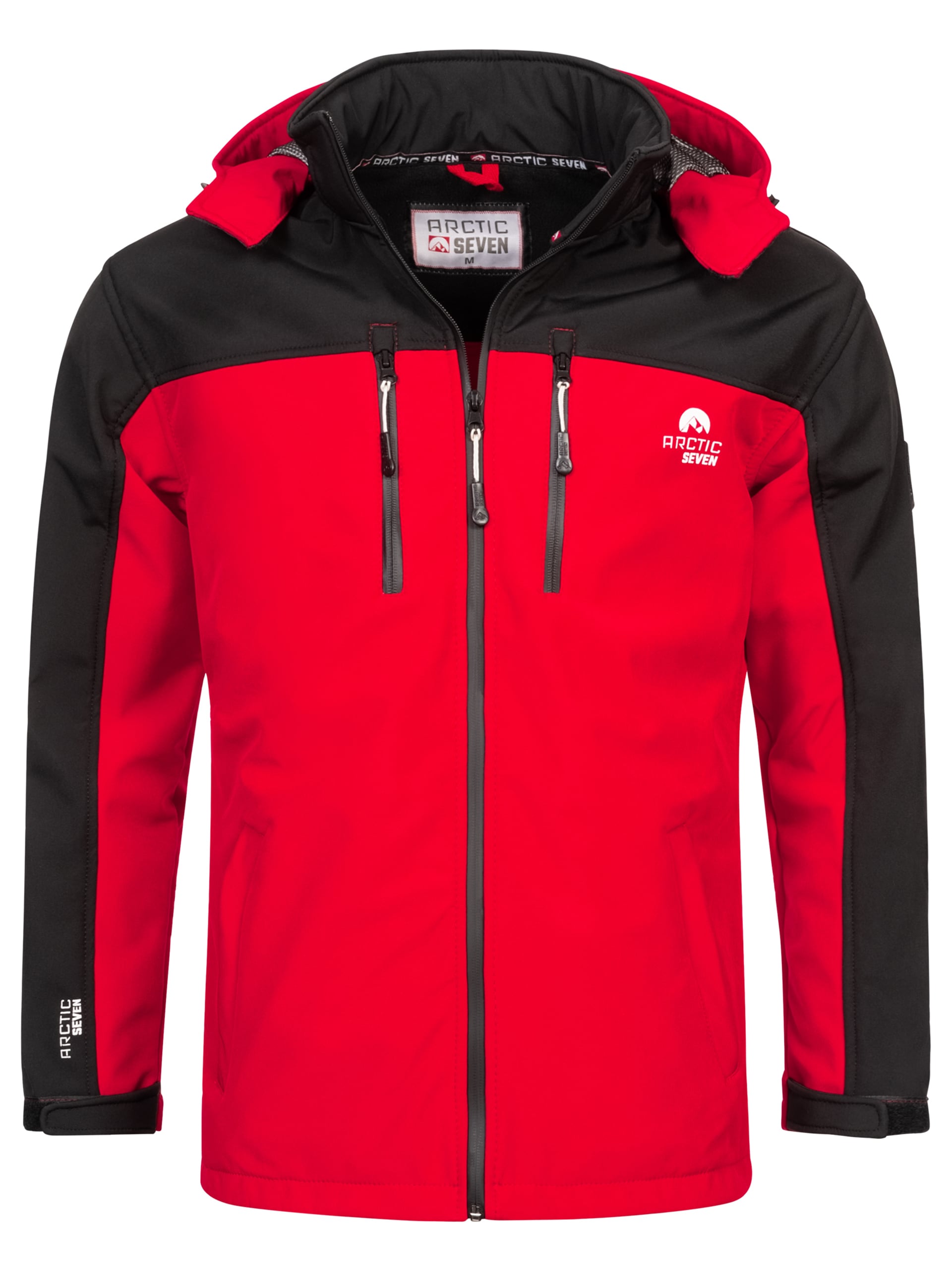 Arctic Seven "ASSurvivo" Outdoorjacke mit abnehmbarer Kapuze