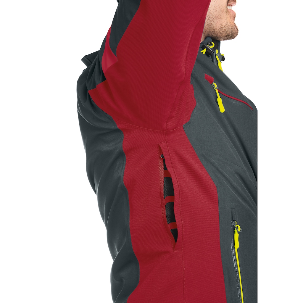 Maier Sports Skijacke »Fast Motion M«, Warme Skijacke im sportlichen Look für schnelle Abfahrten