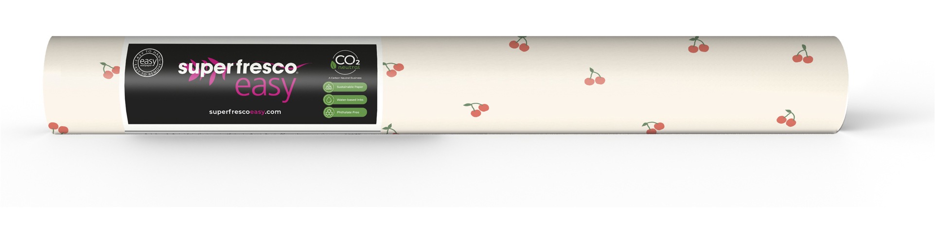 Superfresco Easy Vliestapete »Cherry Weiss 10mx52cm 10mx52cm« bedruckt glatt Cherry 1000x52cm