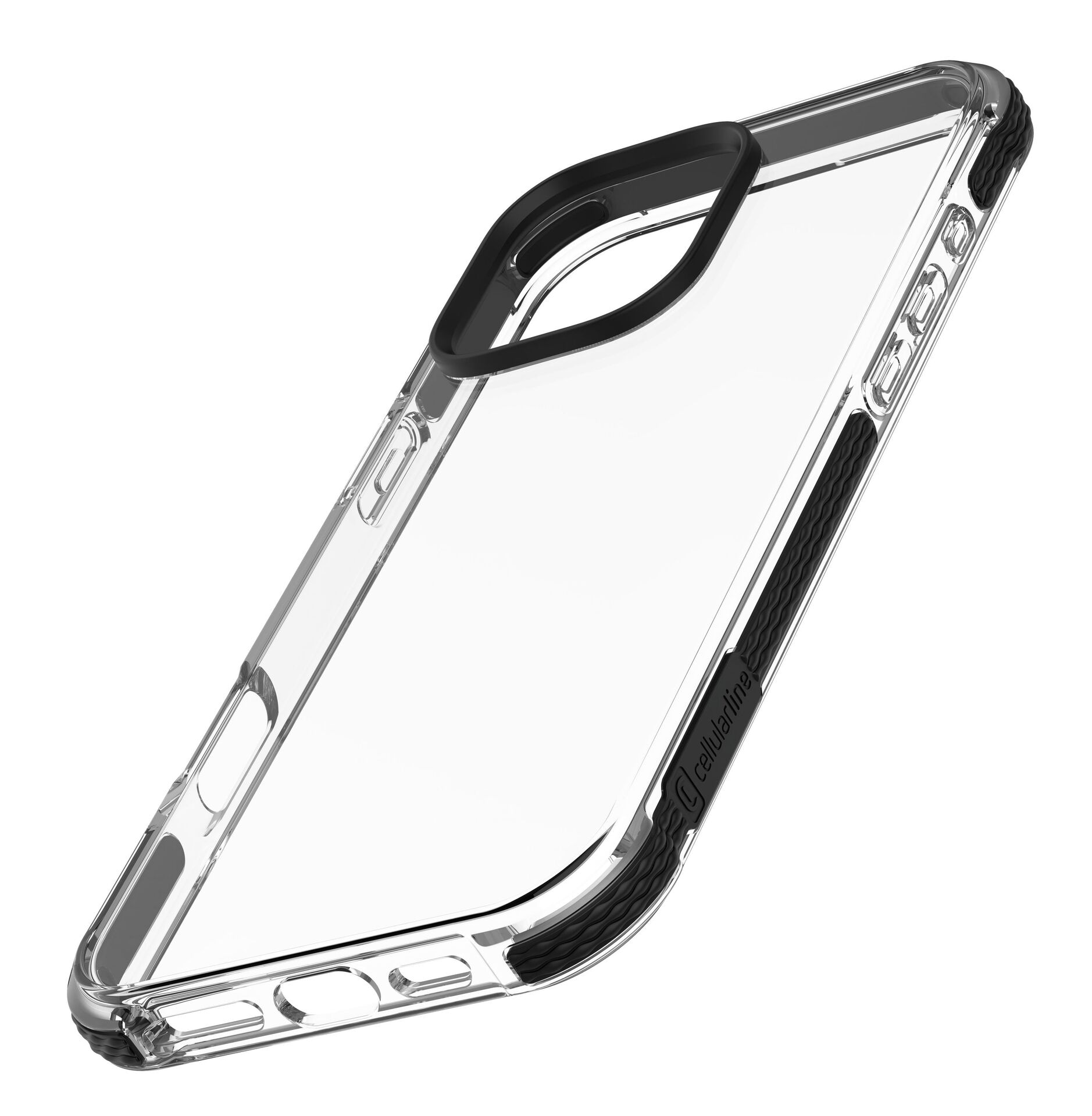 CELLULARLINE Handyhülle "Strong Guard Case für Apple iPhone 16 Pro", B:11cm H:2cm T:21cm, transparent, Hüllen, Backcover, Schutzhülle,