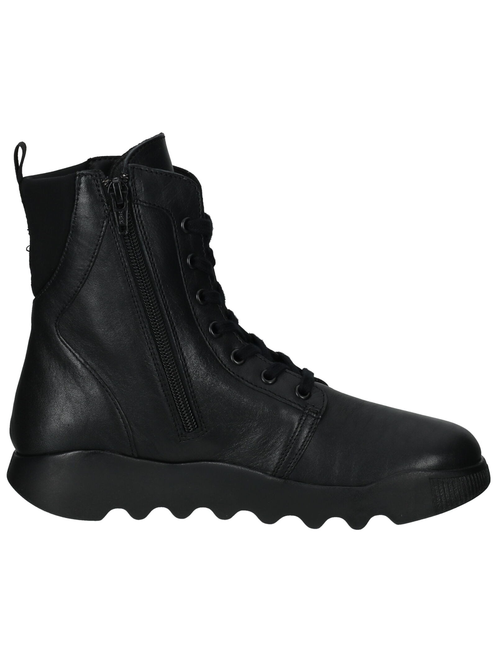 softinos Schnürstiefelette »softinos Stiefelette Leder/Textil«