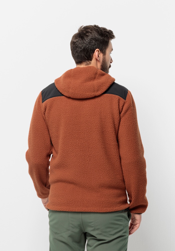 Jack Wolfskin Fleecejacke "KAMMWEG PILE FZ M" mitKapuze günstig online kaufen