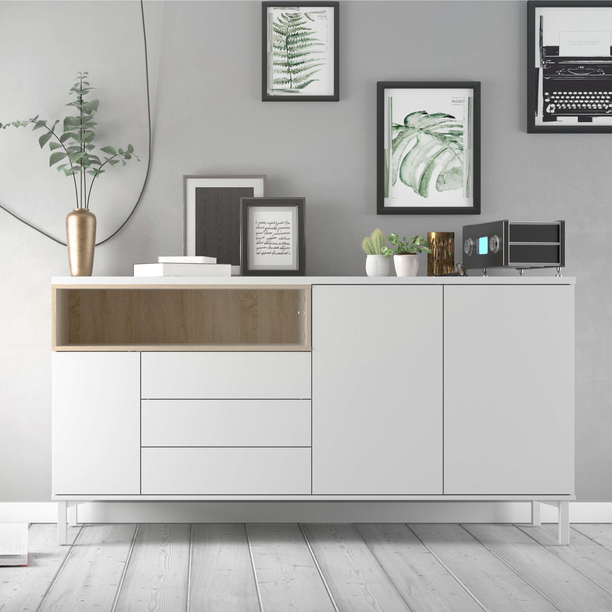 INOSIGN Sideboard "Roommers, Anrichte, Kommode, Stauraum, modern, praktisch günstig online kaufen
