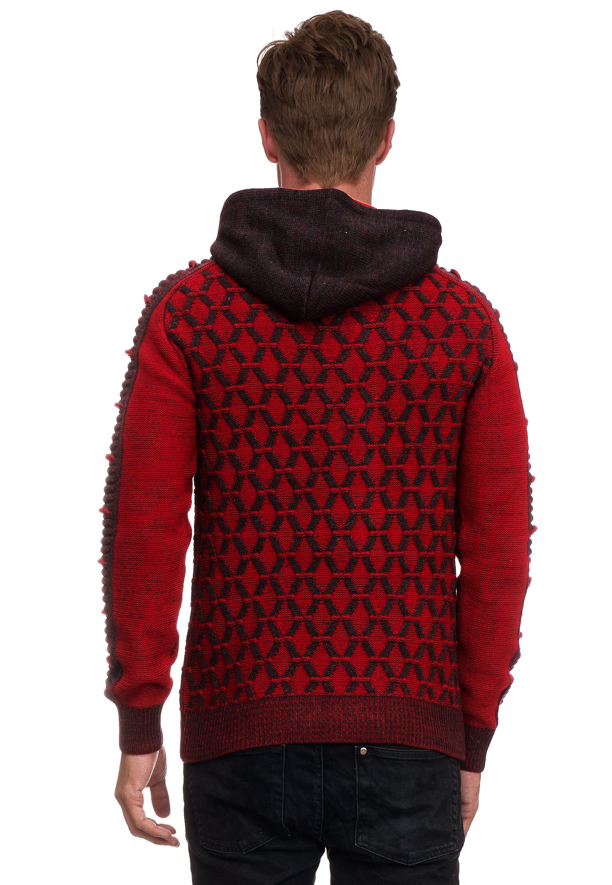 Rusty Neal Kapuzensweatshirt, in ausgefallenem Design
