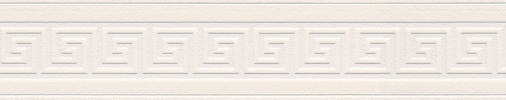 A.S. Création Bordüre »Only Borders«, einfarbig, Tapete Bordüre Geometrisch Weiß glatt