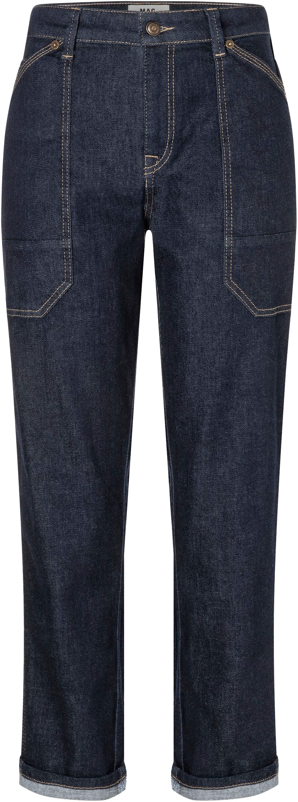MAC 7/8-Jeans "IOWA", mit aufgesetzten Taschen günstig online kaufen
