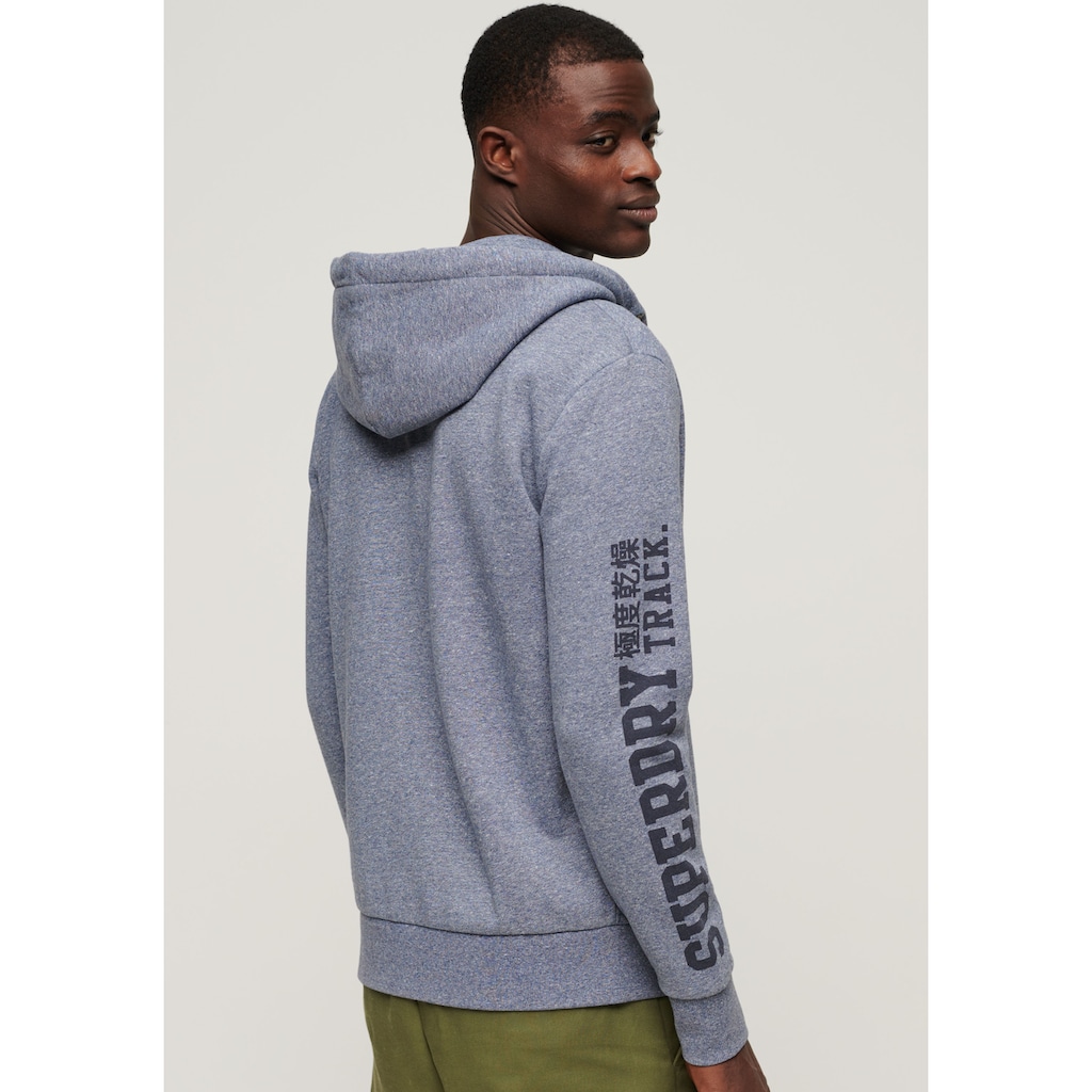 Superdry Kapuzensweatjacke »ATHLETIC COLL GRAPHIC ZIPHOOD«