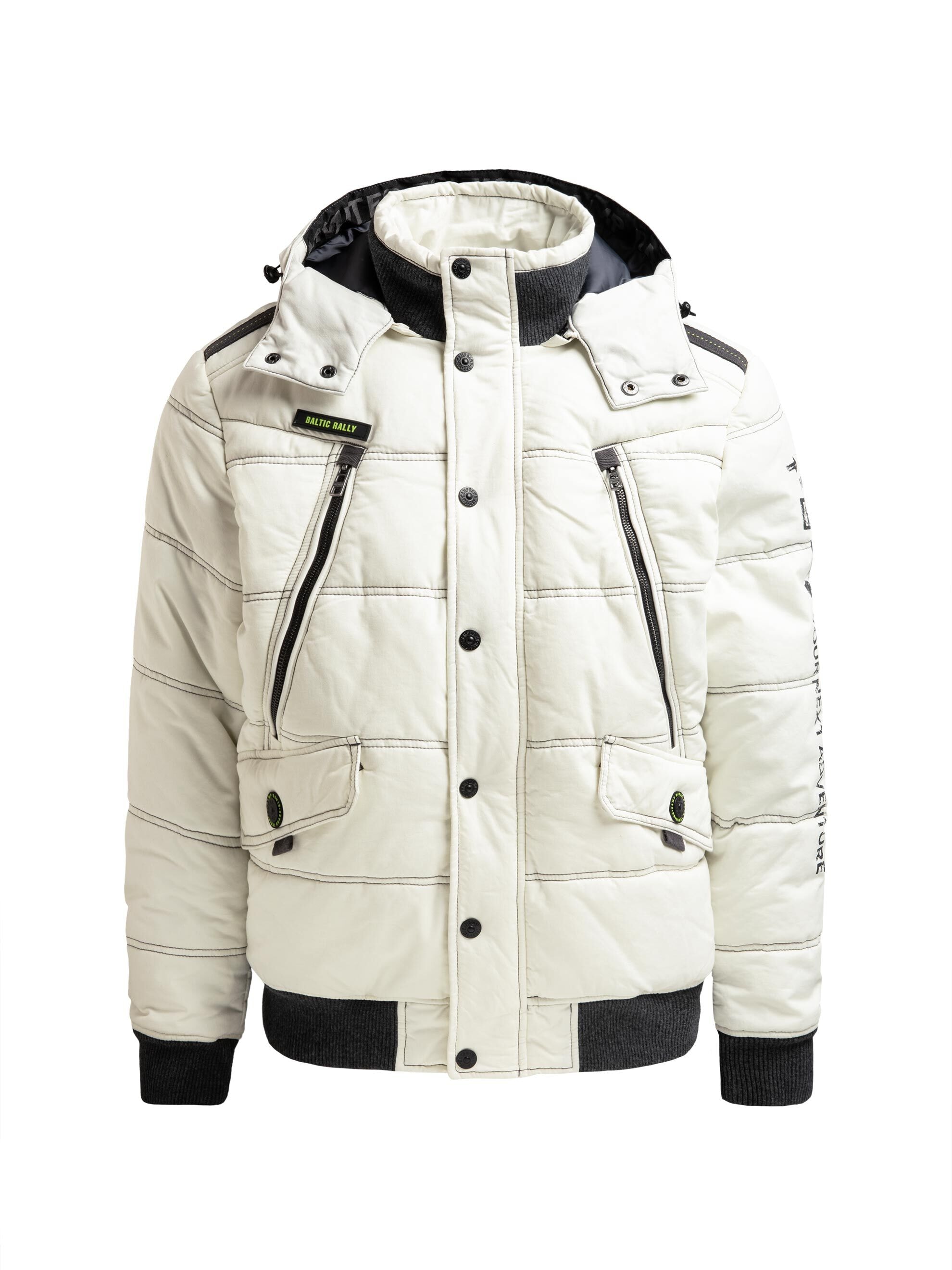 CAMP DAVID Winterjacke mit Kapuze mit Brusttaschen