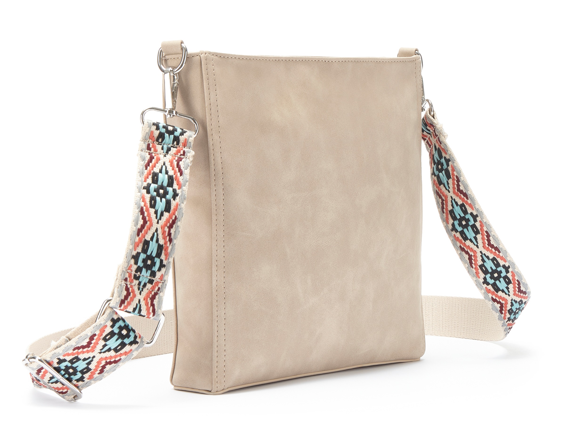 Vivance Umhängetasche "Schultertasche, Crossbody Bag, Minibag, Damentasche" Handtasche Damen zum Umhängen mit austauschbarem Schulterriemen VEGAN