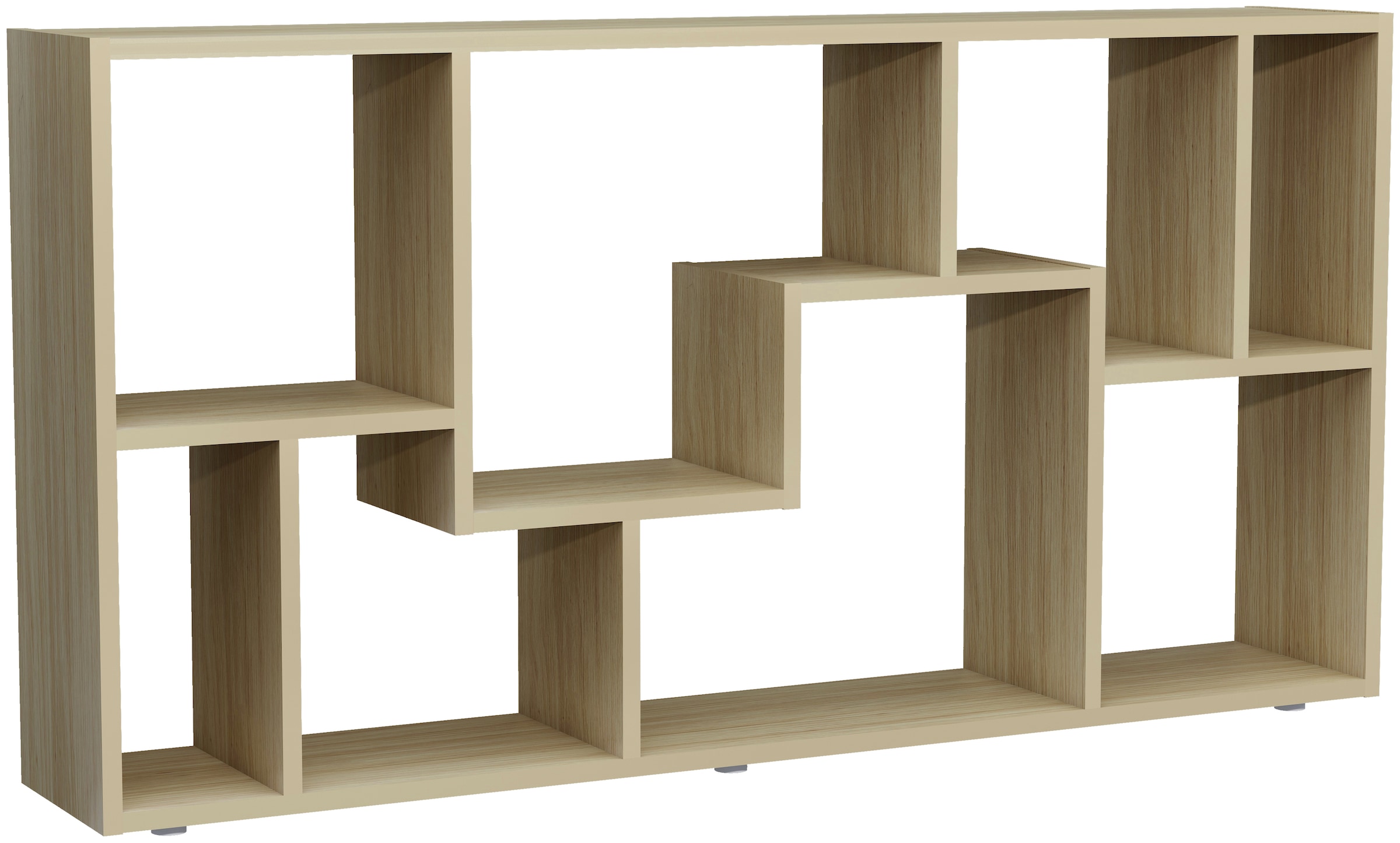VCM Standregal »Holz Stand Regal Raumteiler Bücherregal Lanisa L«