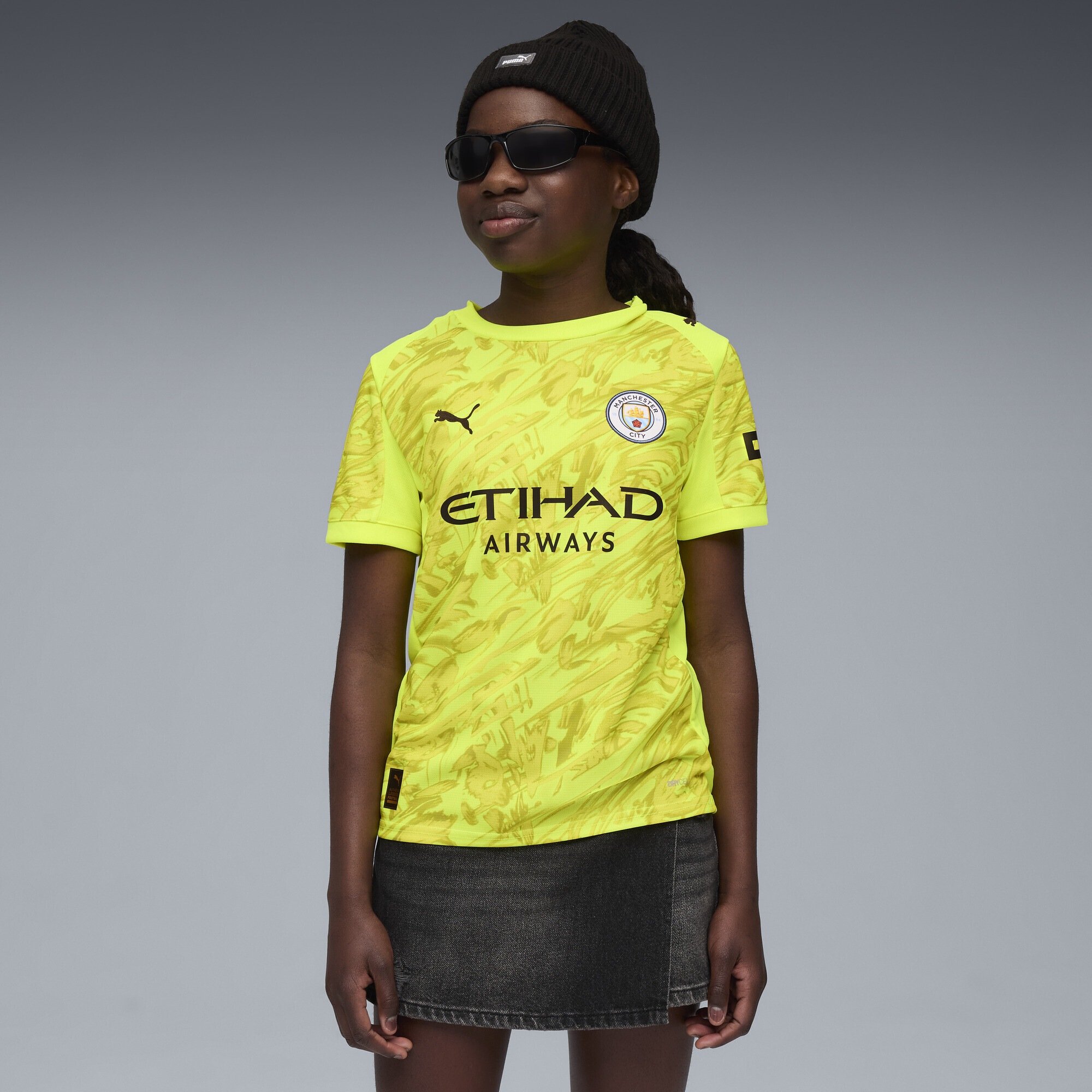 PUMA Trainingsshirt »Manchester City 25/26 Torwarttrikot Jugendliche«