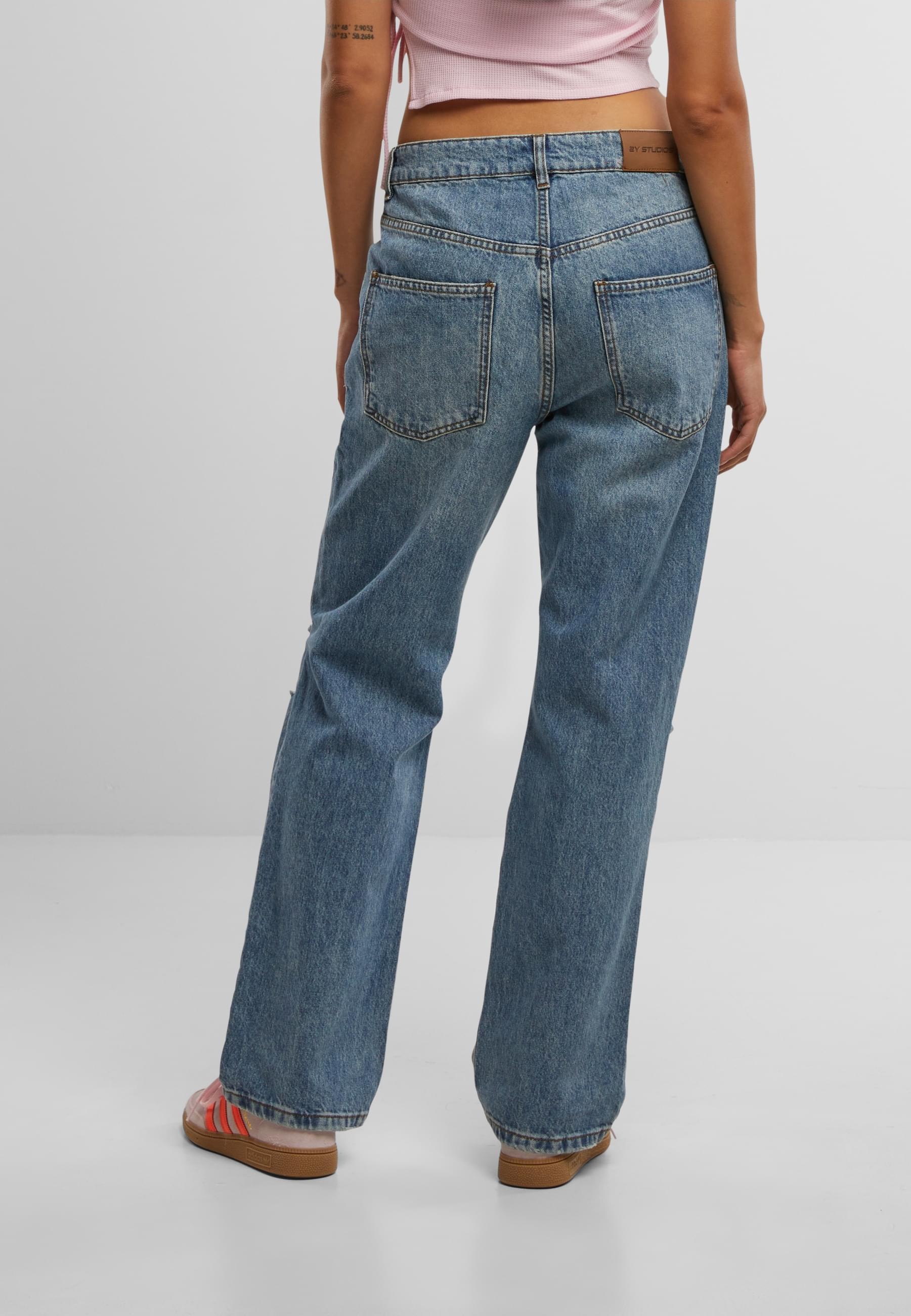 2Y Studios Bequeme Jeans »2Y Studios Eda Destroyed Slim Fit Jeans«