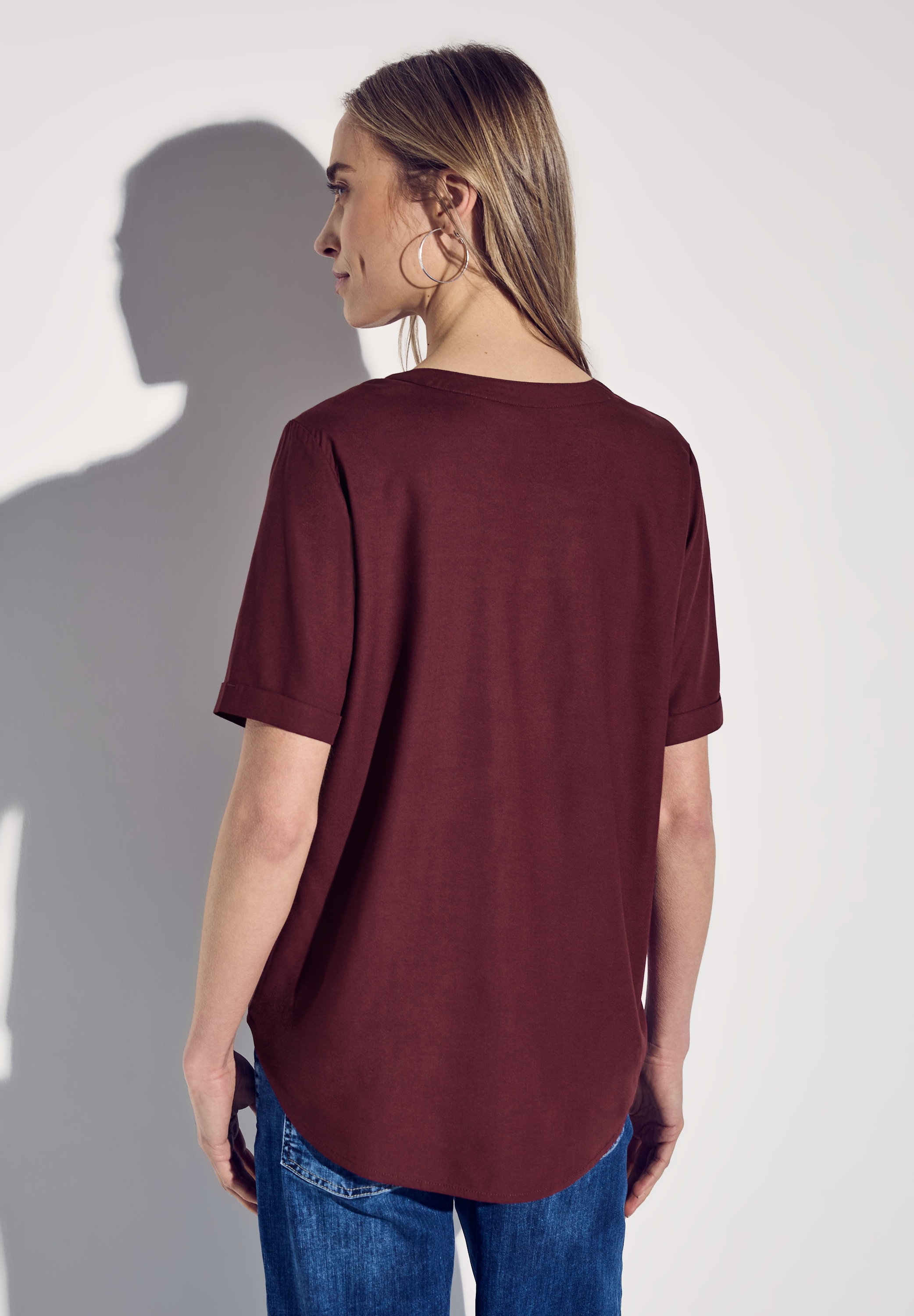 STREET ONE Shirtbluse, aus softer Viskose
