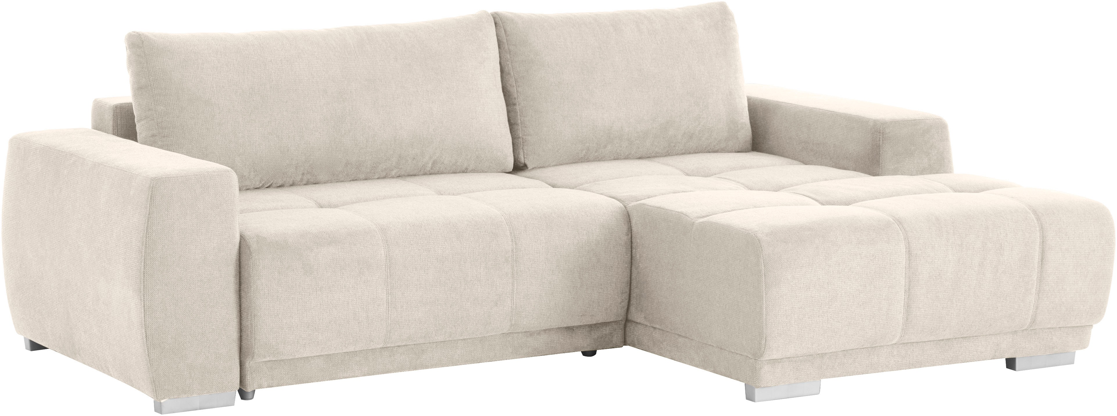Thumbnail - INOSIGN Ecksofa "Bolero L-Form", wahlweise mit Bettfunktion & Bettkasten