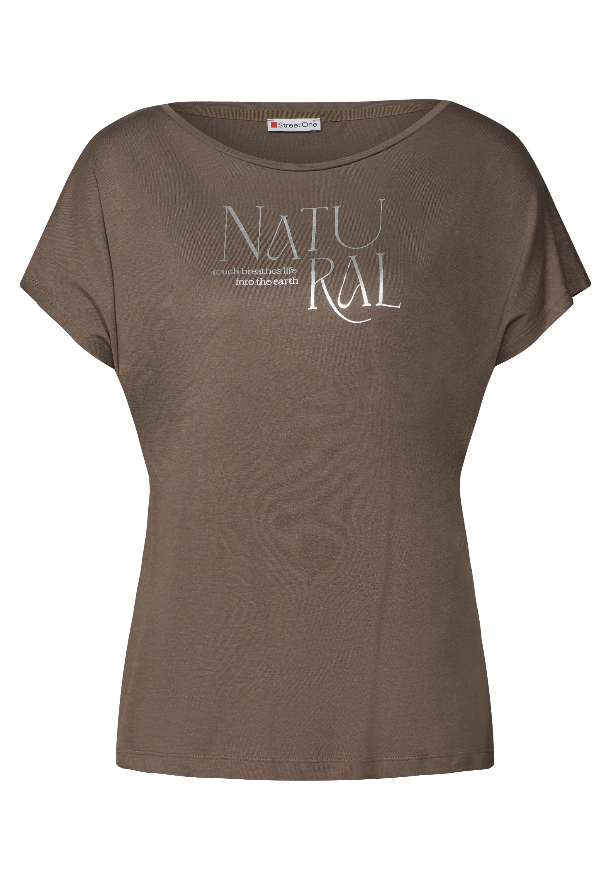 STREET ONE Shirttop, mit Schriftzug
