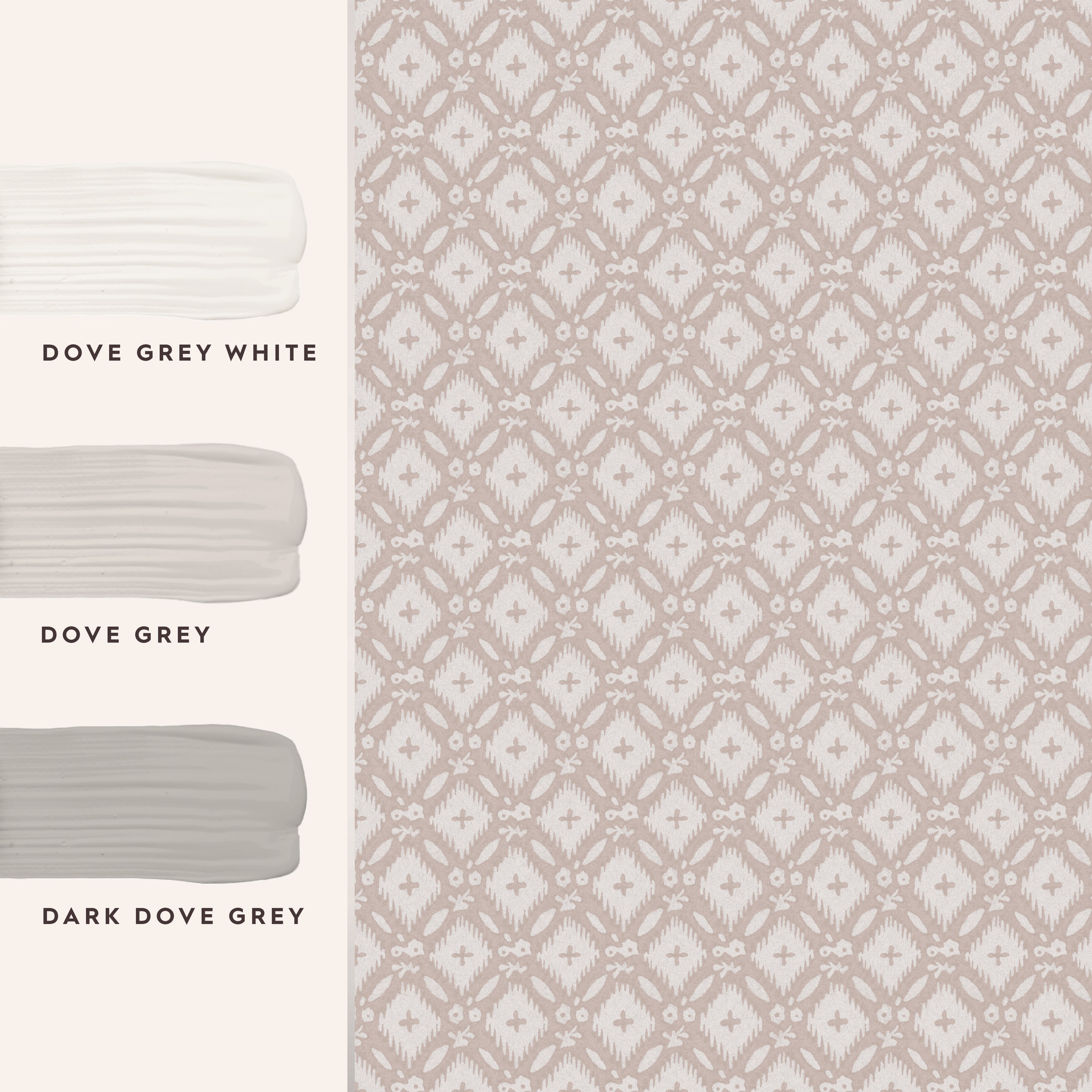 LAURA ASHLEY Vliestapete »Whitebrook«, geometrisch, 10mx52cm (ca. 5m2)