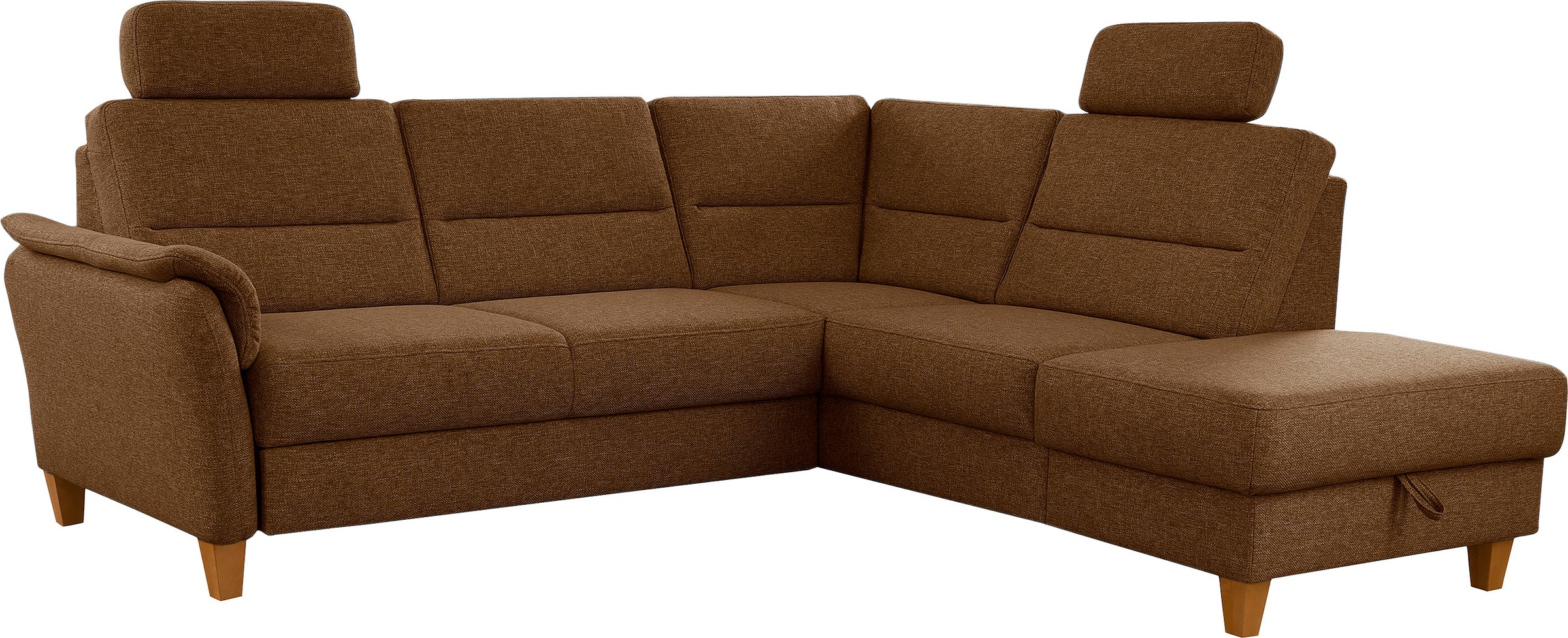 Thumbnail - Home affaire Ecksofa "Palmera L-Form, B: 236 cm" Federkern, wahlweise mit Bettfunktion und mit/ohne Stauraum