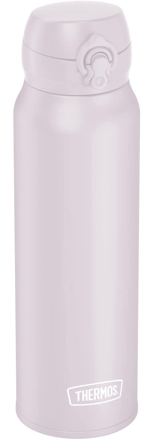 THERMOS Isolierflasche »ULTRALIGHT BOTTLE, doppelwandiger Edelstahl, spülmaschinenfest«, (1 tlg.), 10h heiß & 20h kalt, zerlegbares Safe Flow Lid