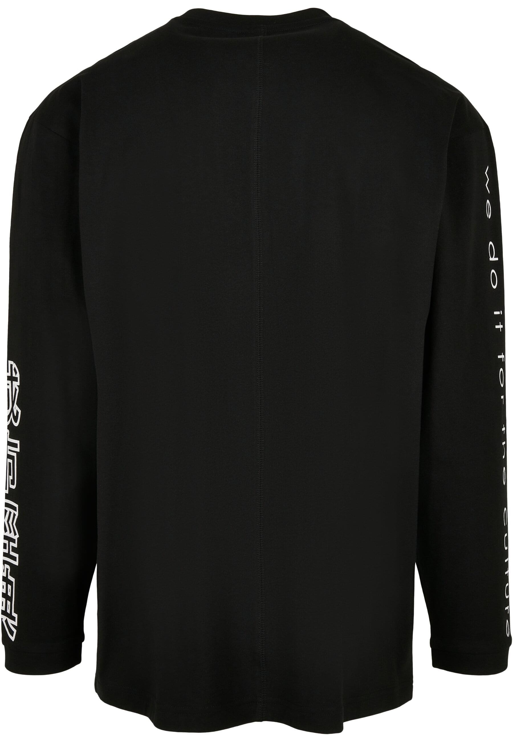 URBAN CLASSICS Langarmshirt »Urban Classics Herren Chinese Symbol Oversized LS«, (1 tlg.)