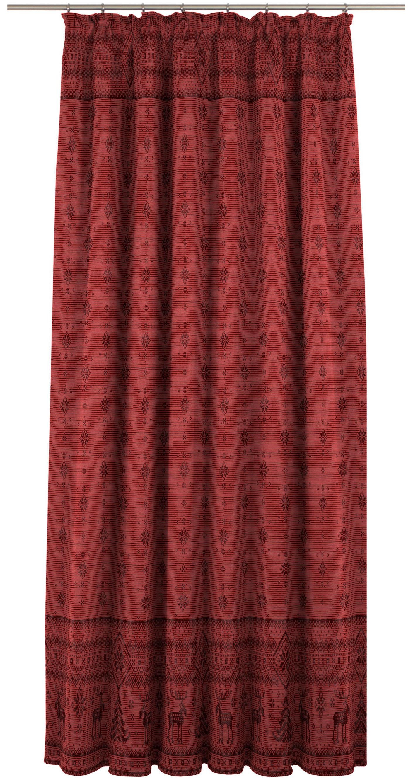 Wirth Vorhang "Romo" Kräuselband 1 Stk. tlg. günstig online kaufen