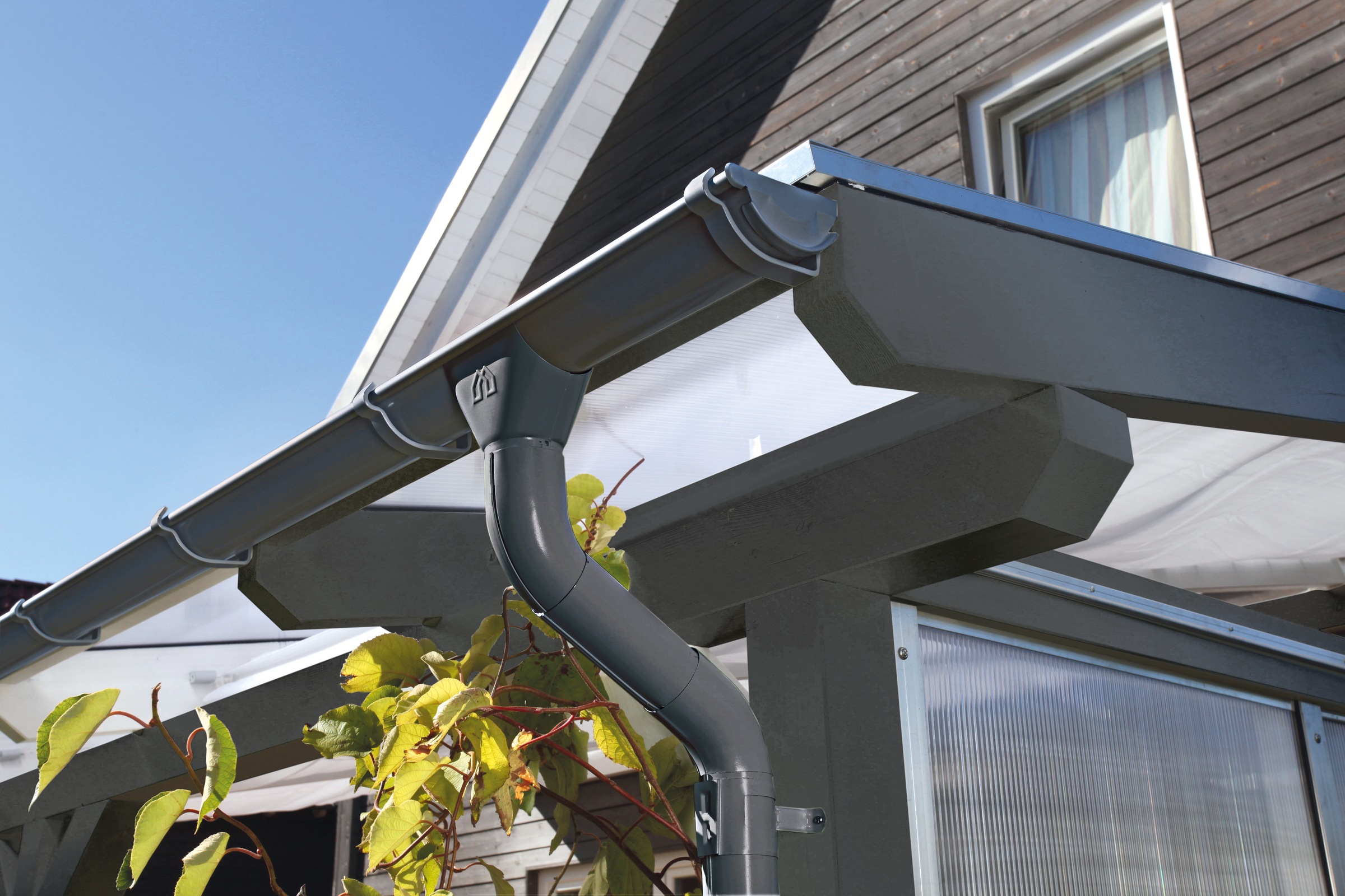 Skanholz Regenrinne 648 cm günstig online kaufen