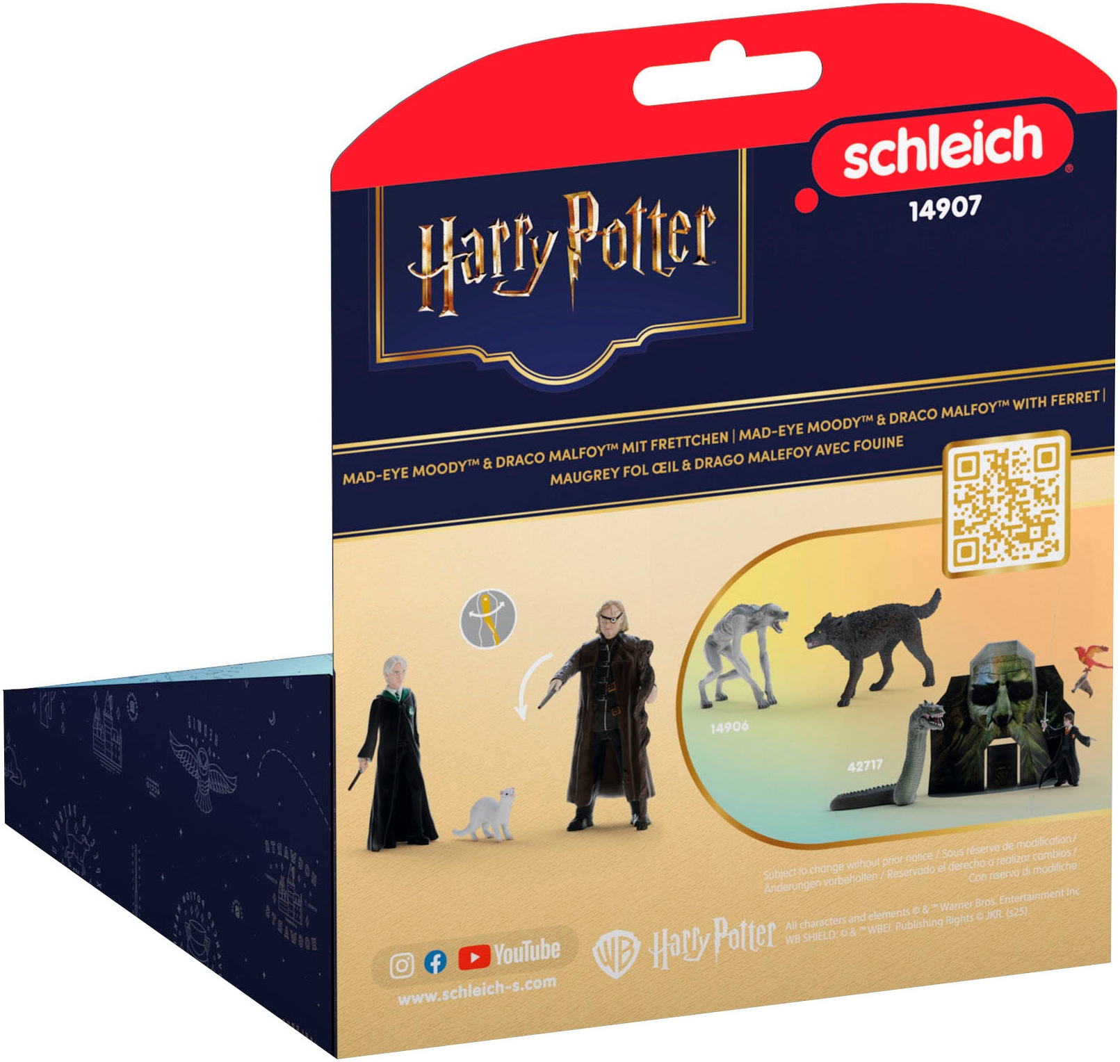 Schleich® Spielfigur »HARRY POTTER™, Mad-Eye MoodyTM & Draco MalfoyTM (14907)«, WIZARDING WORLD