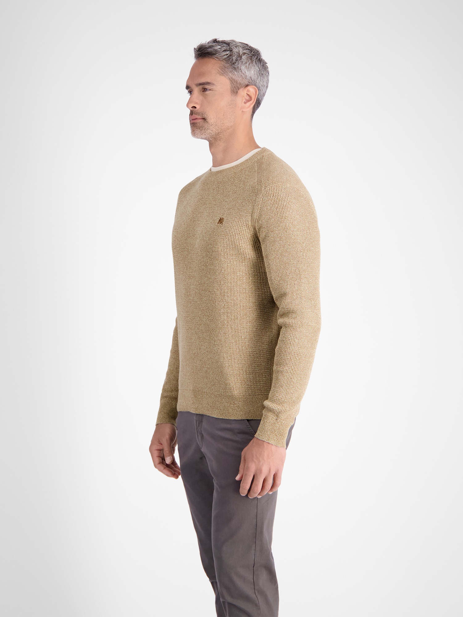 Thumbnail - LERROS Strickpullover "LERROS Herren Strickpullover in Strukturqualität"