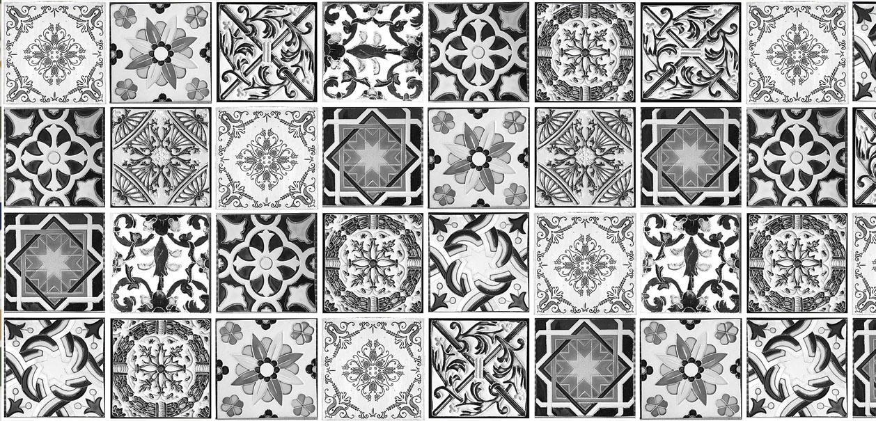 EXPRESS KÜCHEN Küchenrückwand "Retro 1", B/H: 120cm x 55,9cm, grau, Spritzschutzwände