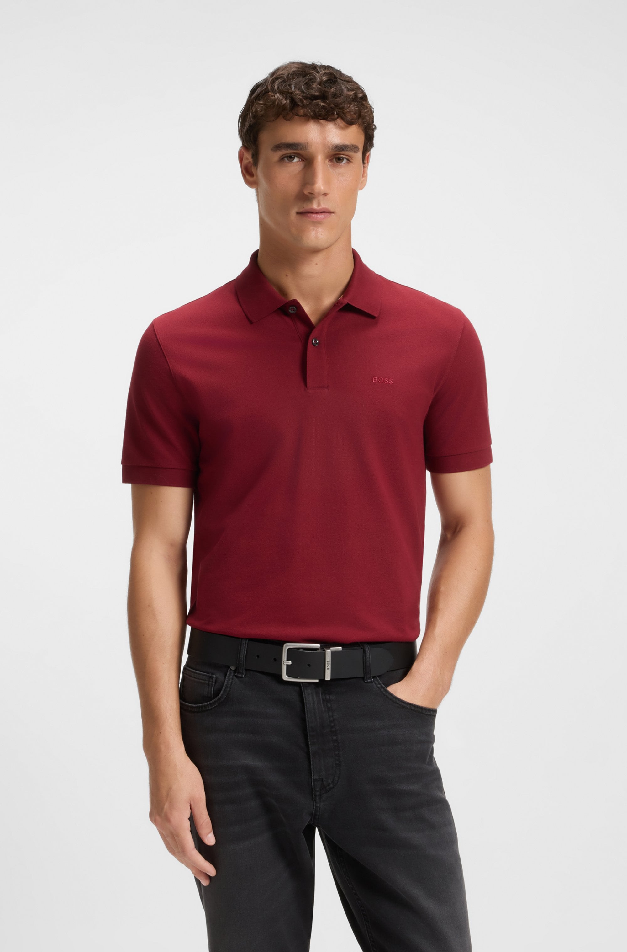 BOSS Wendegürtel »Omar Sr40« aus Leder gefertigt