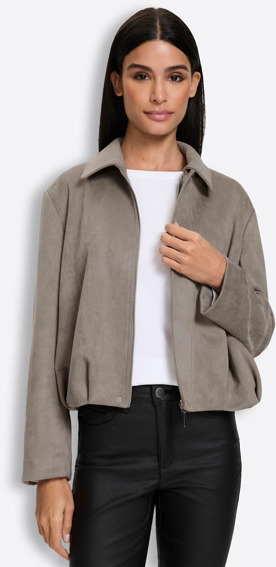 heine Lederimitat-Blazer »Lederimitat-Blazer«