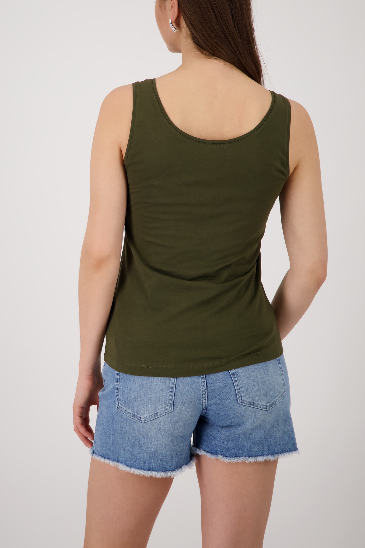 Monari Tanktop »Top Basic Top« Regular fit mit Rundhalsausschnitt