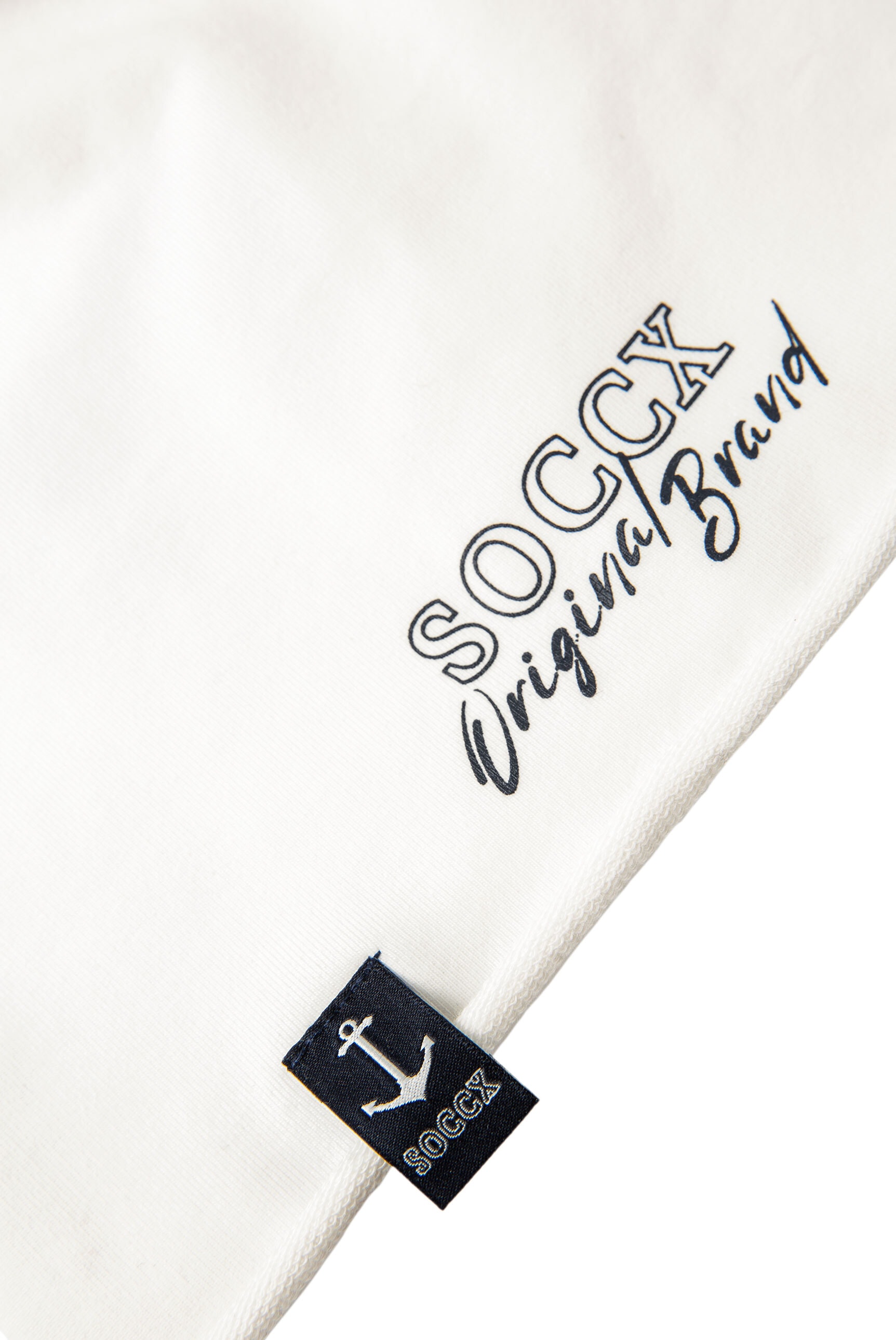 SOCCX Beanie mit Rollsaum