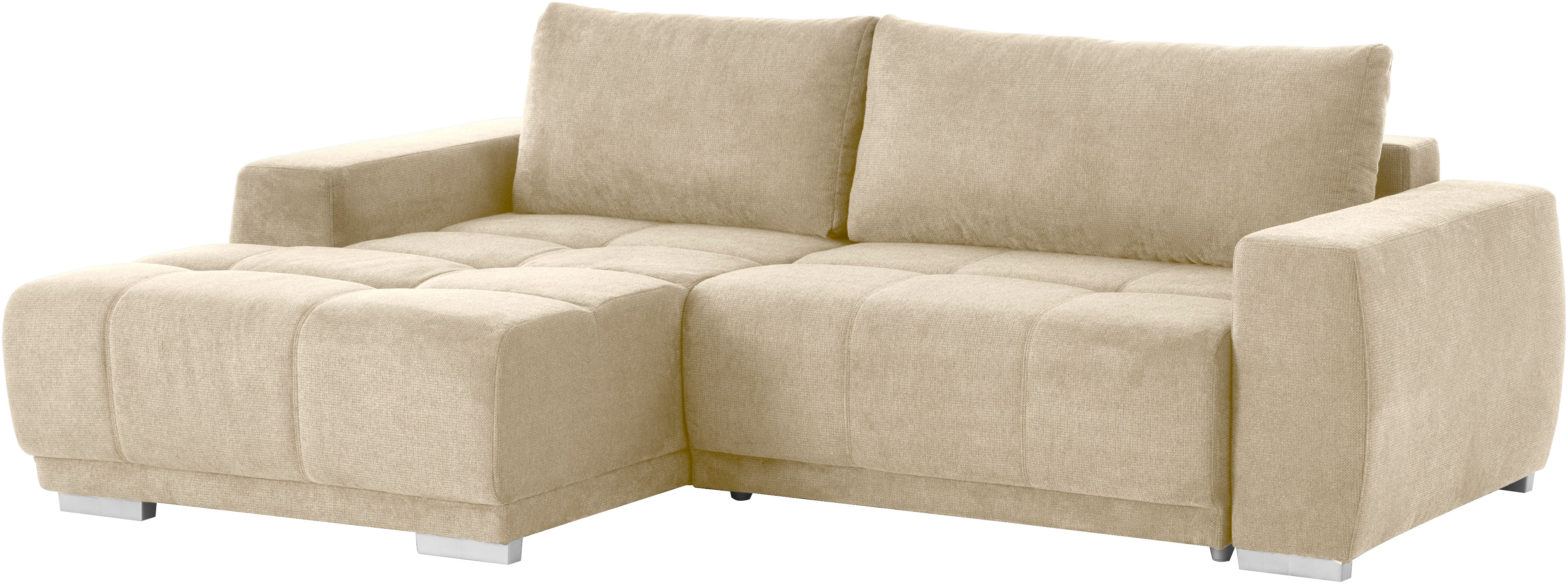 Thumbnail - INOSIGN Ecksofa "Bolero L-Form", wahlweise mit Bettfunktion & Bettkasten