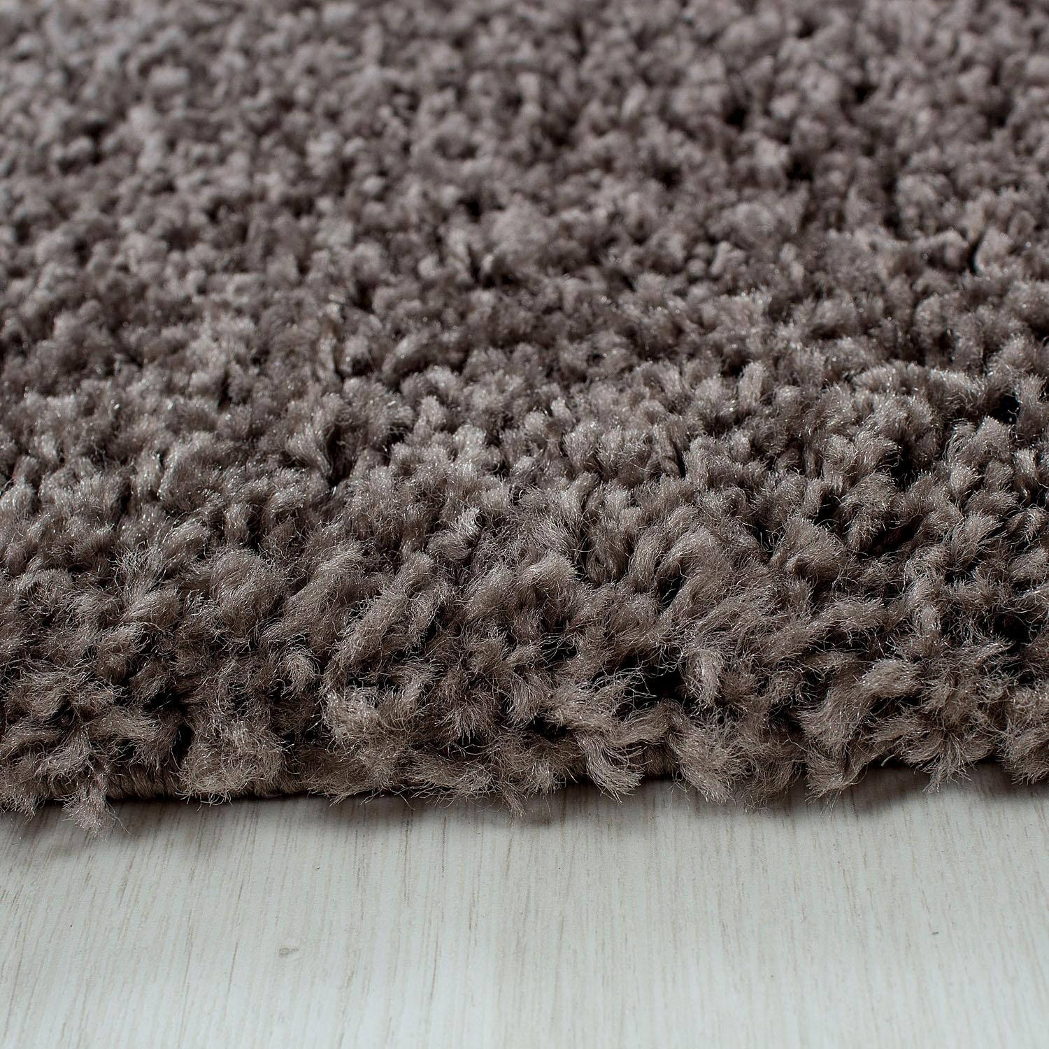Ayyildiz Teppiche Hochflor-Läufer »Life Shaggy 1503«, rechteckig, 30 mm Höhe, als Läufer und in rund erhältlich, Shaggy, Langflor, Wohnzimmer