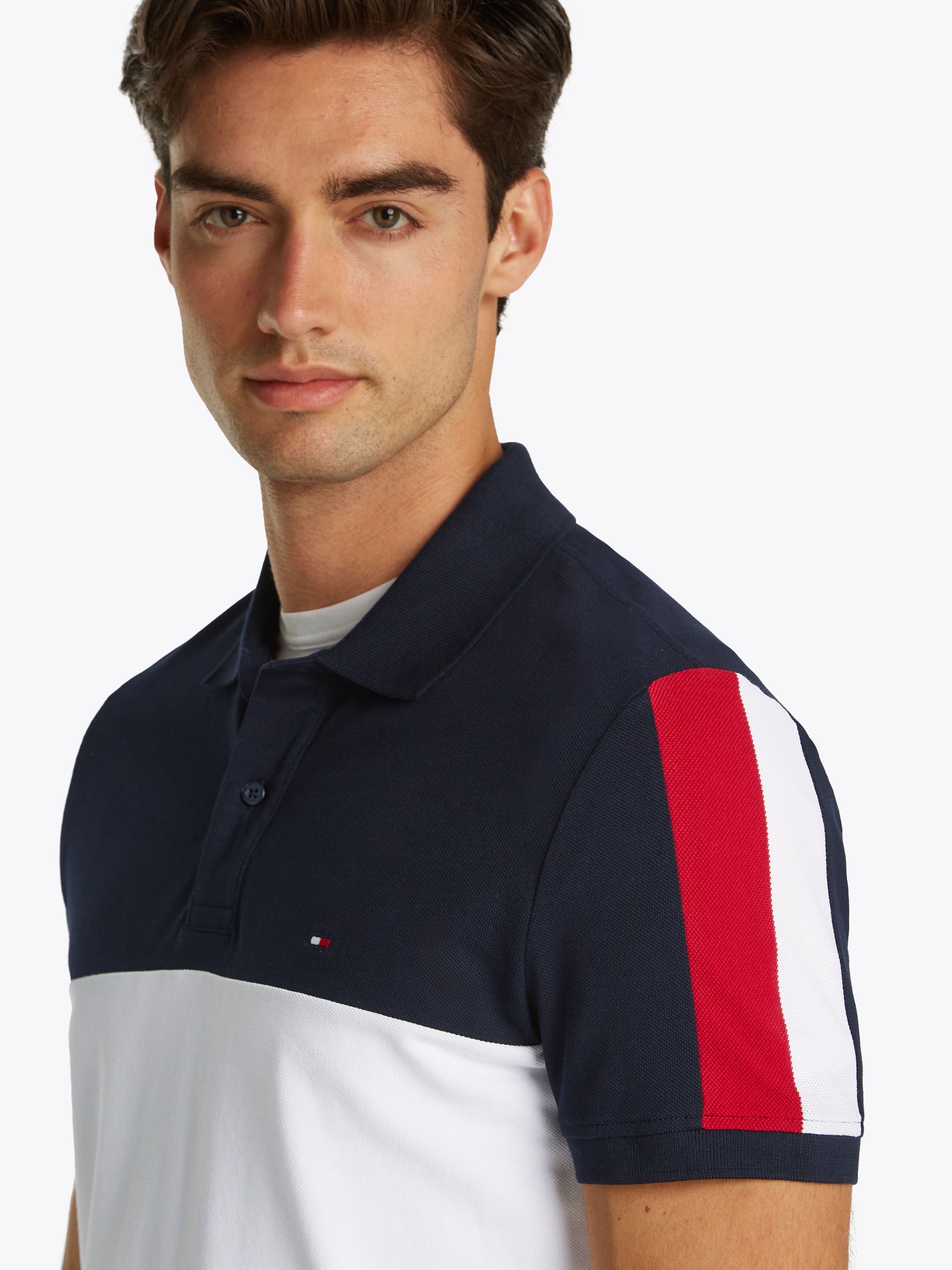Tommy Hilfiger Poloshirt "COLORBLOCK REG POLO" günstig online kaufen
