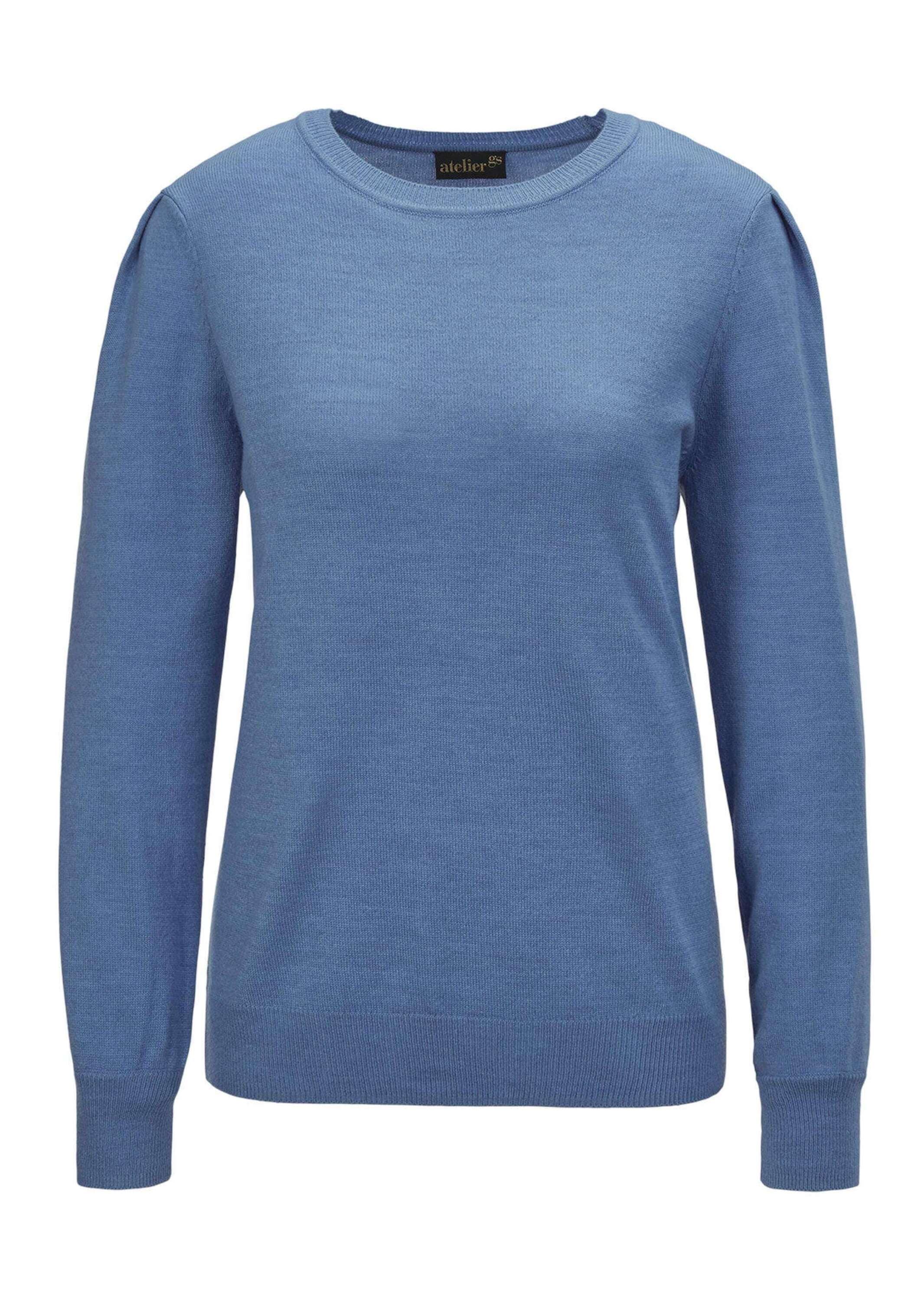 GOLDNER Strickpullover "Weicher Strickpullover mit modernen Ballonärmeln" O günstig online kaufen