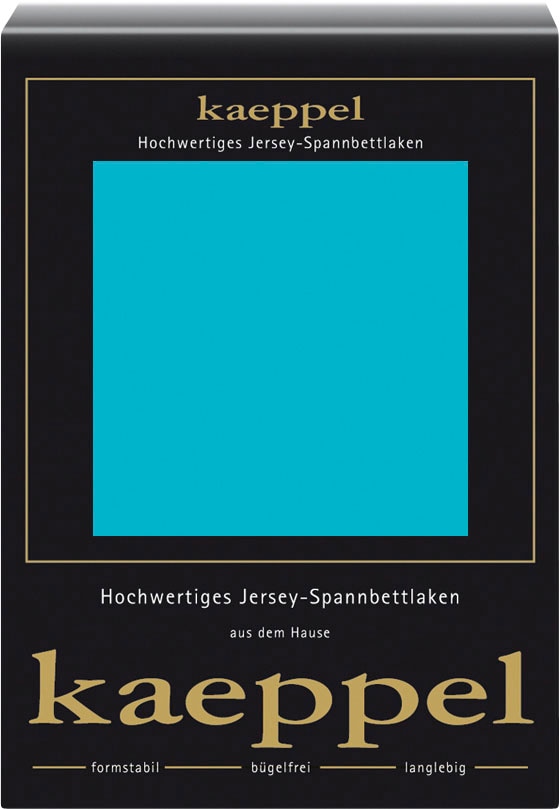 Kaeppel "Single Jersey Mako Elasthan" aus 97% Baumwolle und 3% Elasthan