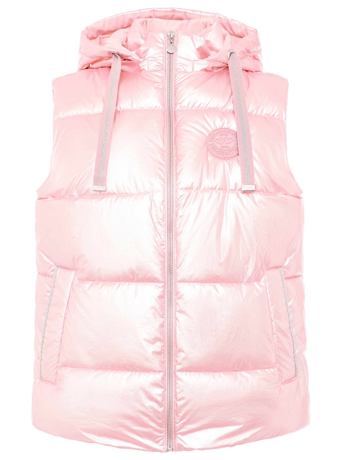 Zwillingsherz Steppweste ""Zwillingsherz"" Frontreißverschluß, Kapuze, seit günstig online kaufen