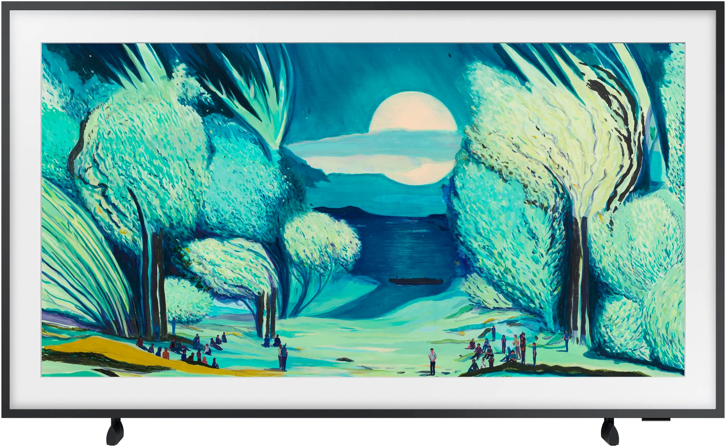 Samsung QLED-Fernseher »GQ50LS03FAU«, 4K Ultra HD, Smart-TV, The Frame, Mattes Display, Art Mode, Austauschbare Rahmen, Dolby Atmos