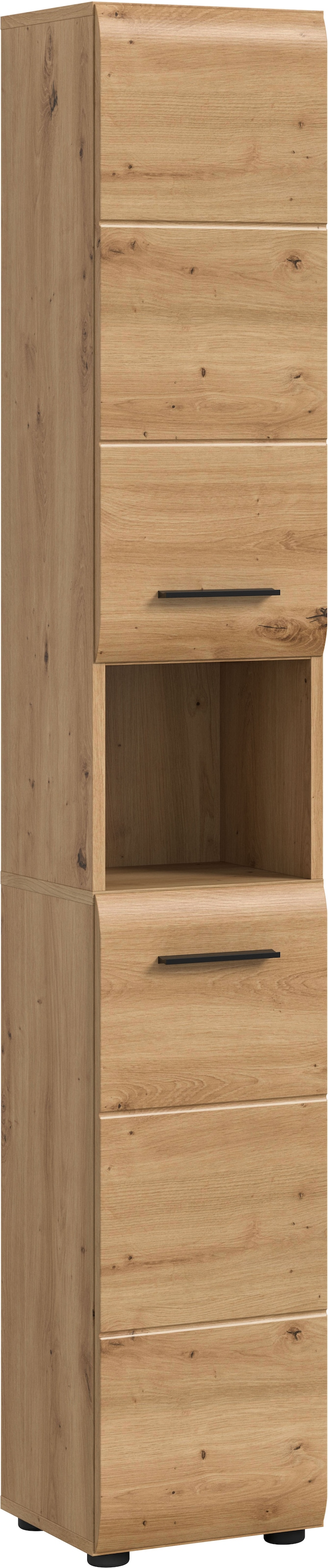 INOSIGN Stauraumschrank 1 Stk. tlg. Florenz, Badschrank hoch, Artisan Oak N günstig online kaufen