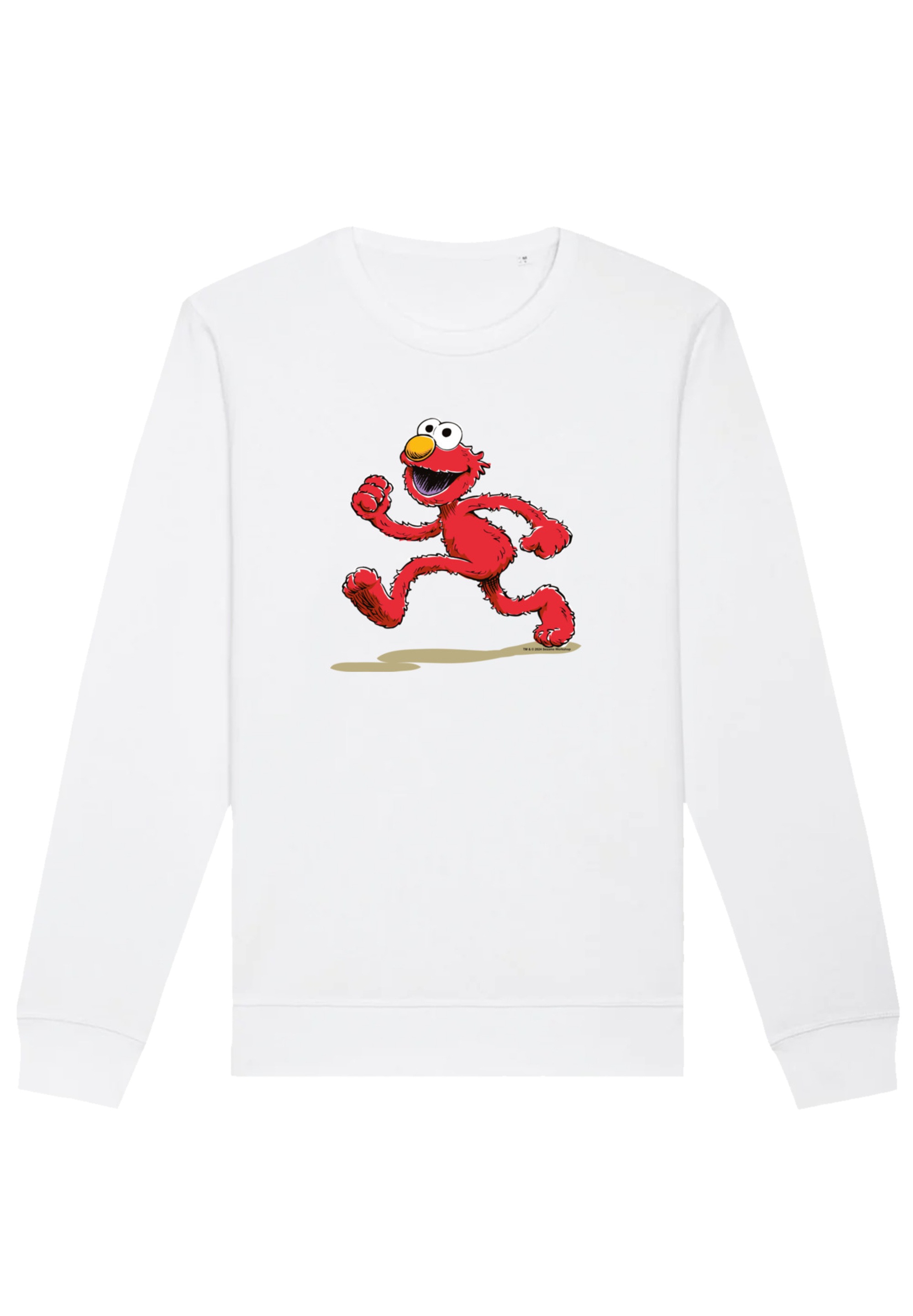 F4NT4STIC Sweatshirt »Sesamstraße Elmo Running«, Premium Qualität