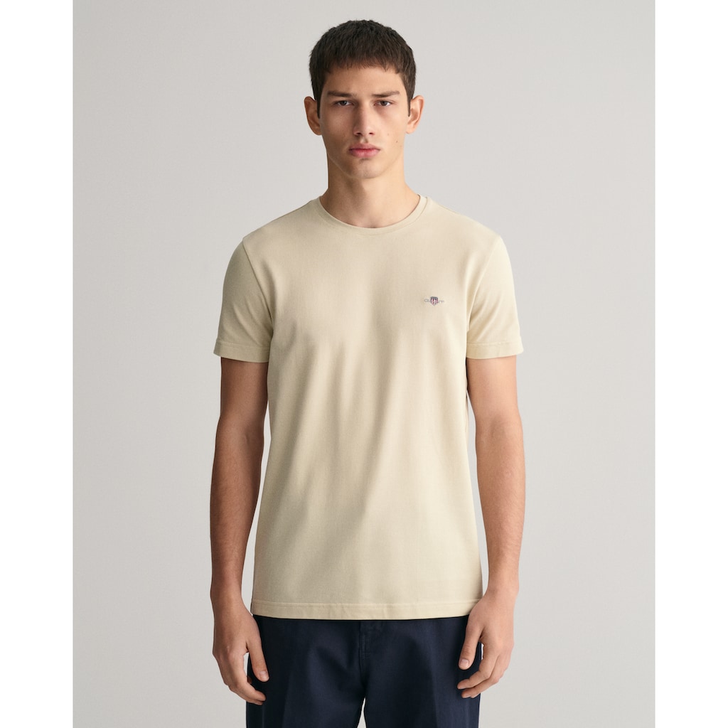 Gant T-Shirt »SLIM PIQUE SS T-SHIRT«