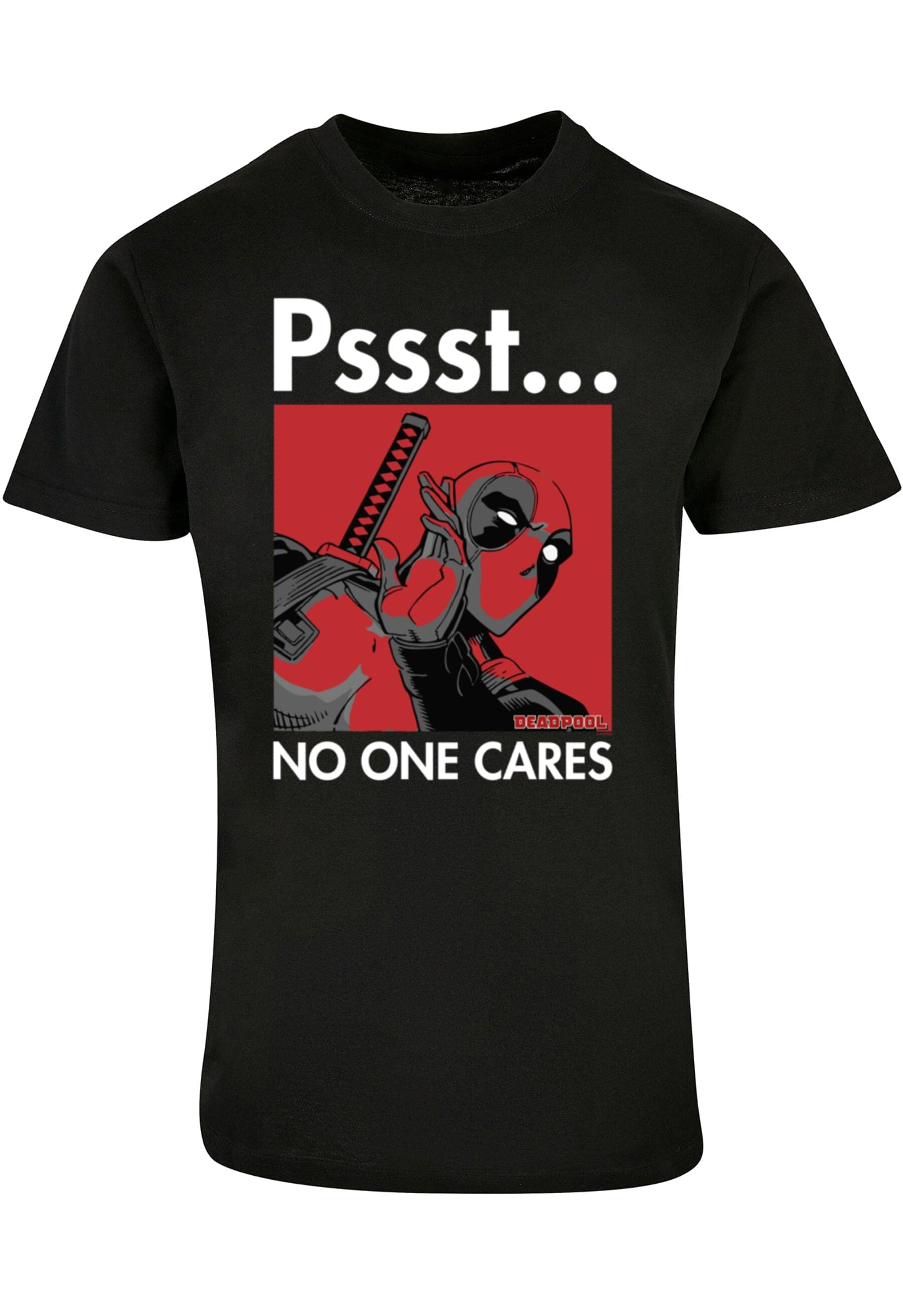 T-Shirt »ABSOLUTE CULT Herren Deadpool - No One Cares T-Shirt«