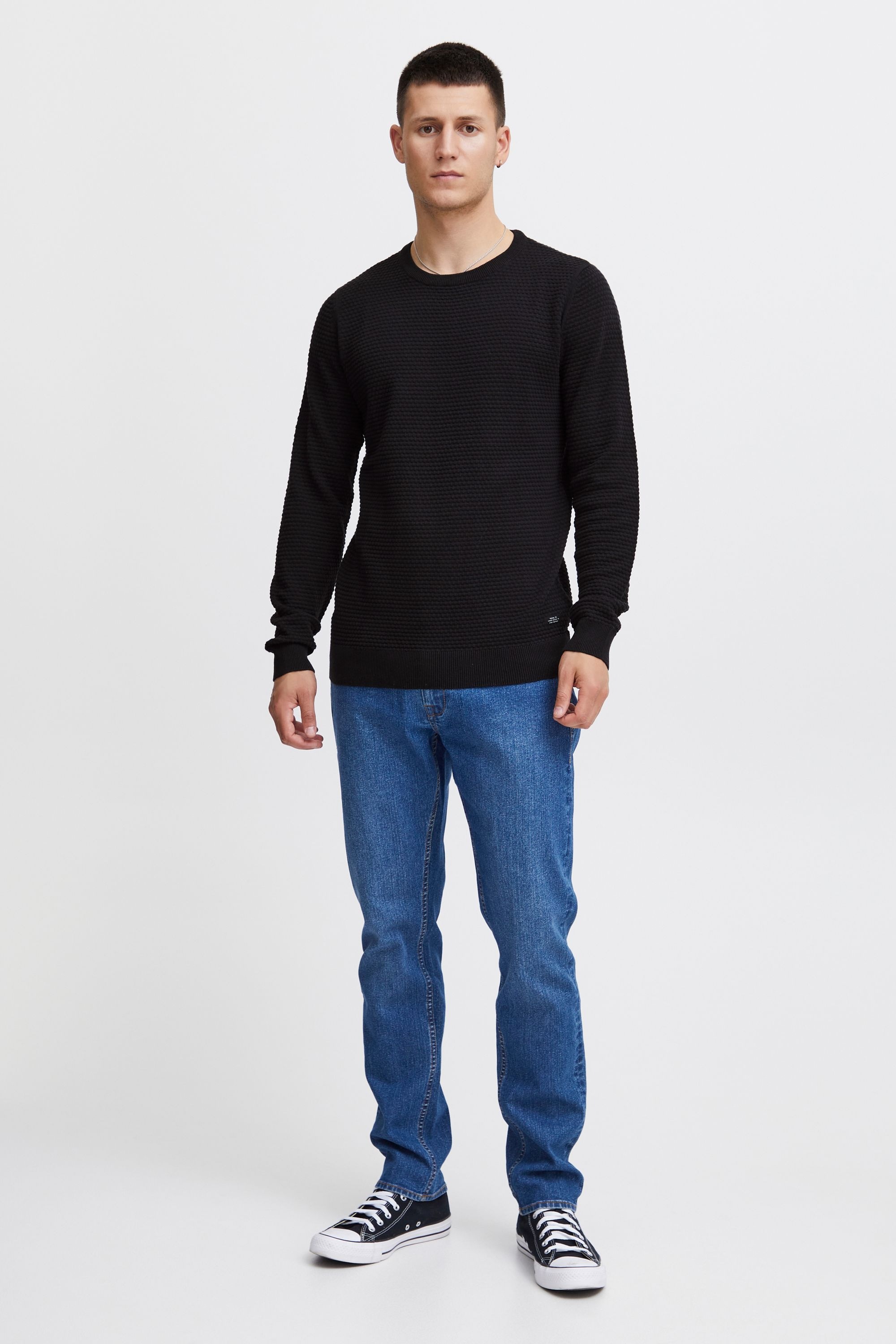 BLEND BHZap Knit Fleece Pullover Black XL 2