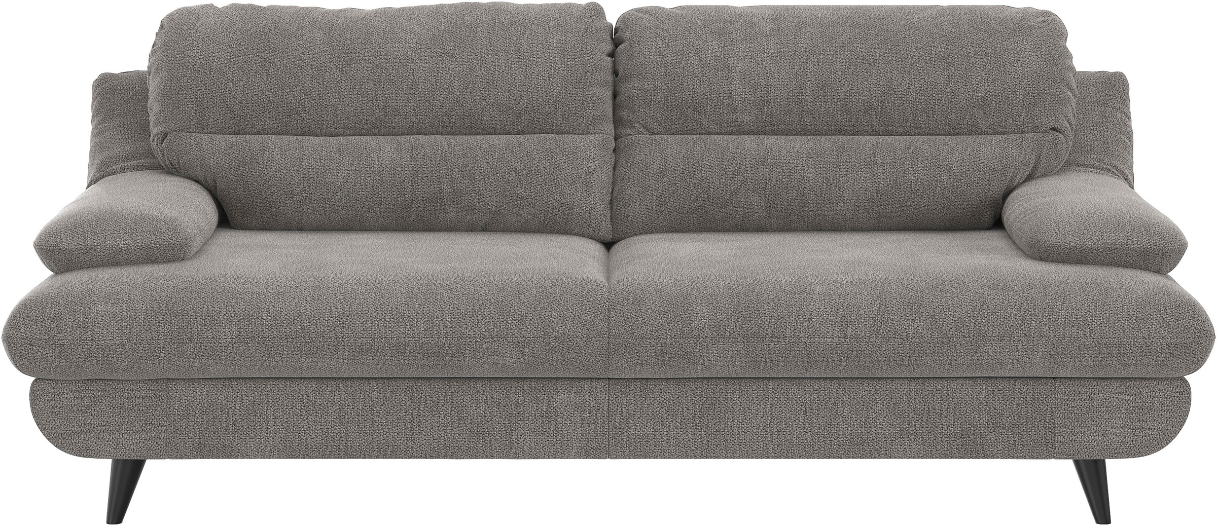 COTTA 3-Sitzer "Pike, B: 218 cm" mit Metallfüße, wahlweise auch in Echtlede günstig online kaufen