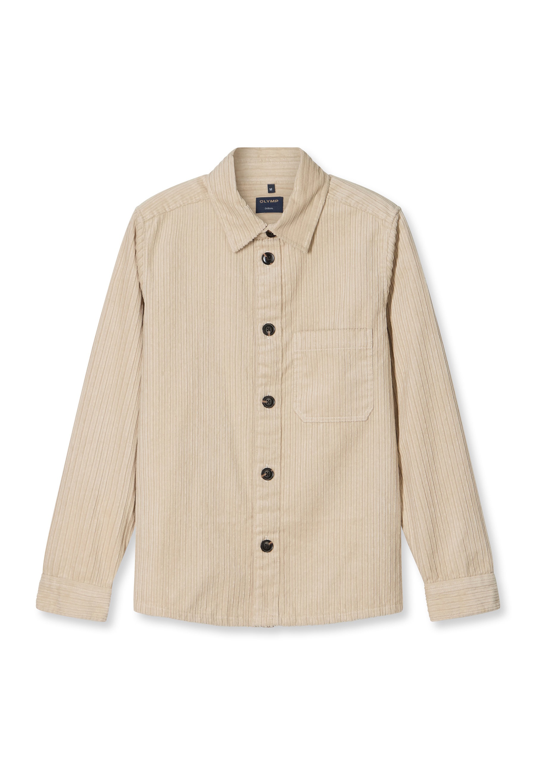 OLYMP Langarmhemd "OLYMP Casual, Overshirt, Kent" günstig online kaufen