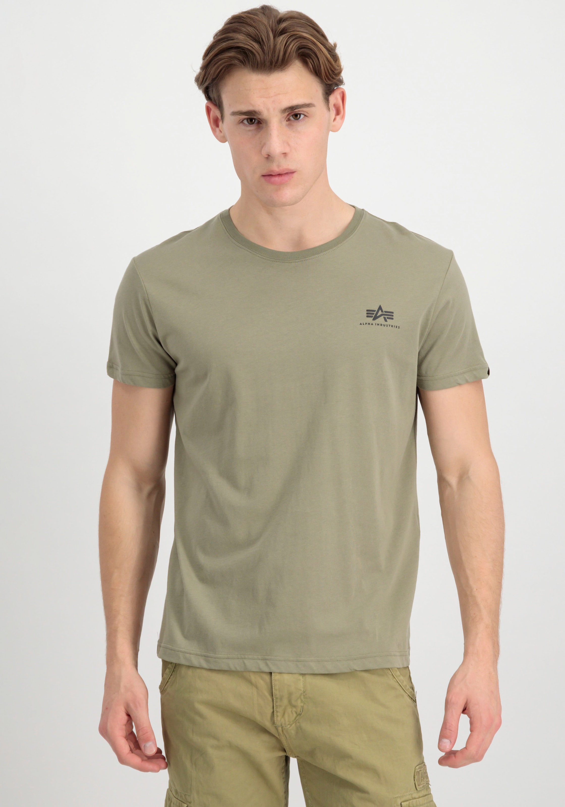 Alpha Industries Rundhalsshirt "Backprint T" günstig online kaufen